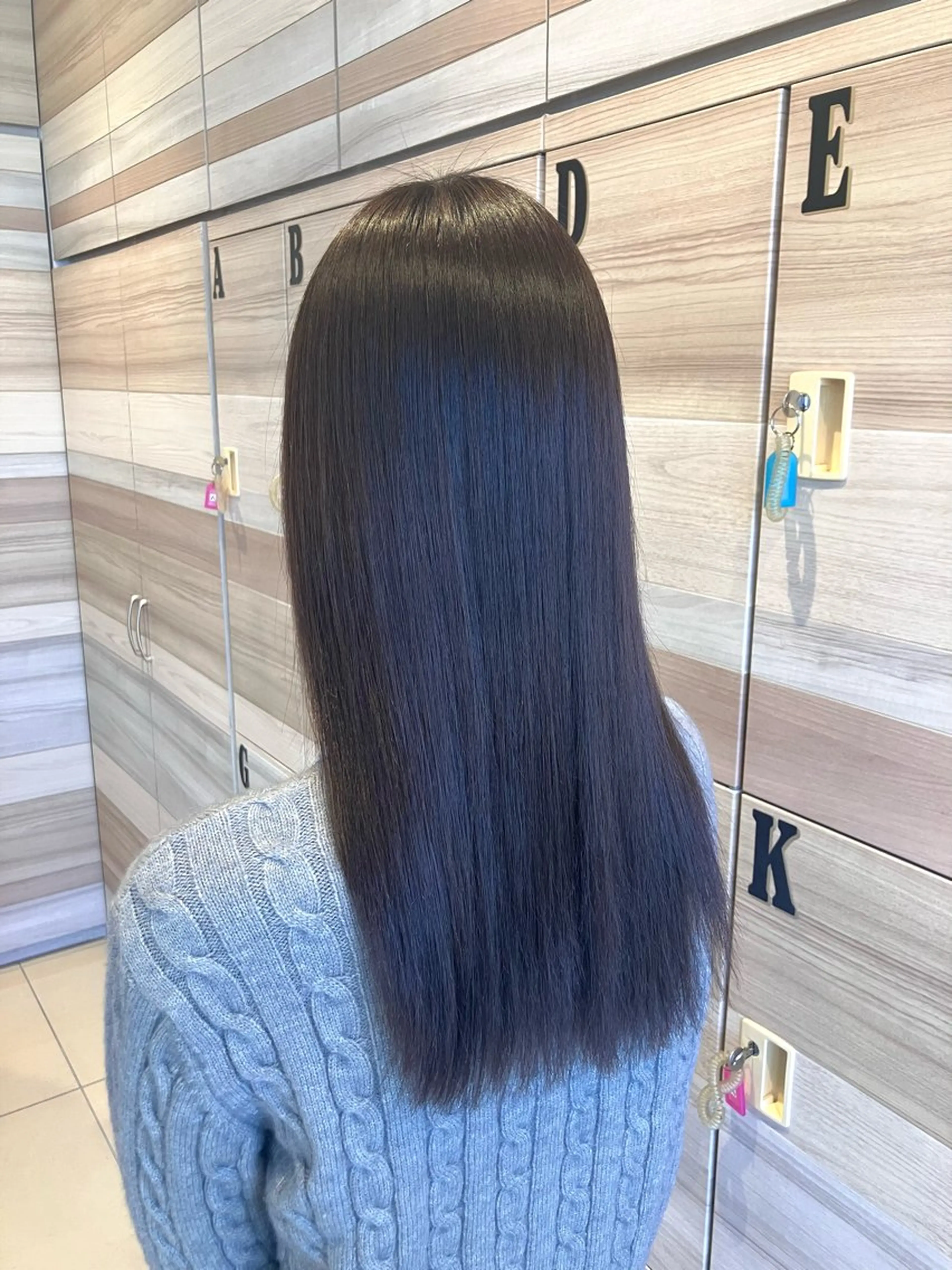 ロング 縮毛矯正 トリートメント 縮毛矯正 トリートメント モデル様募集中🍏✨ Ash_Manamiのヘアスタイル