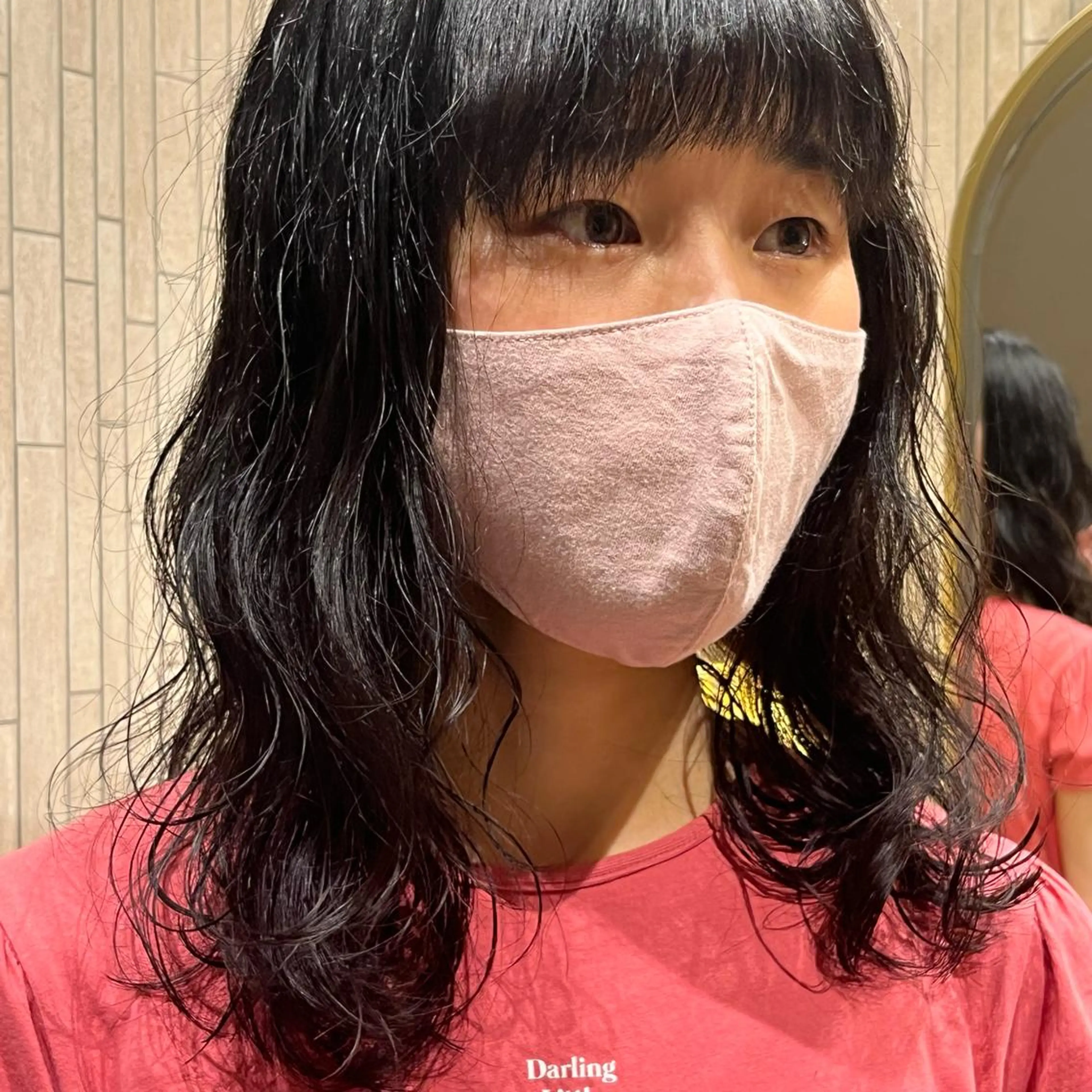 ミディアム パーマ Uo/似合わせパーマ /髪質改善/四条烏丸のヘアスタイル