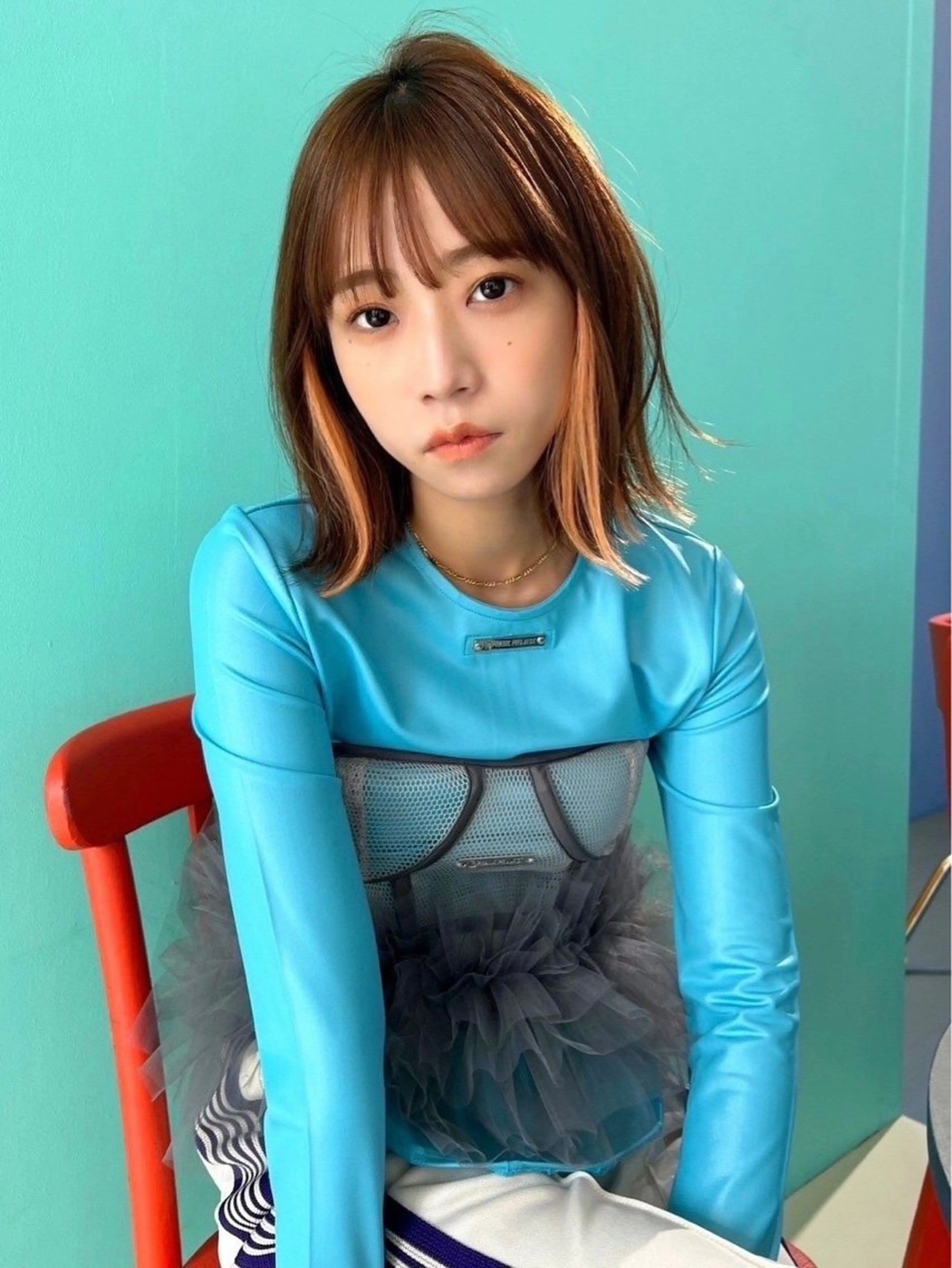 インナーエクステ(40本​〜​)🔥【エクステ+メンテナンスカット+カラー+トリートメント】の写真