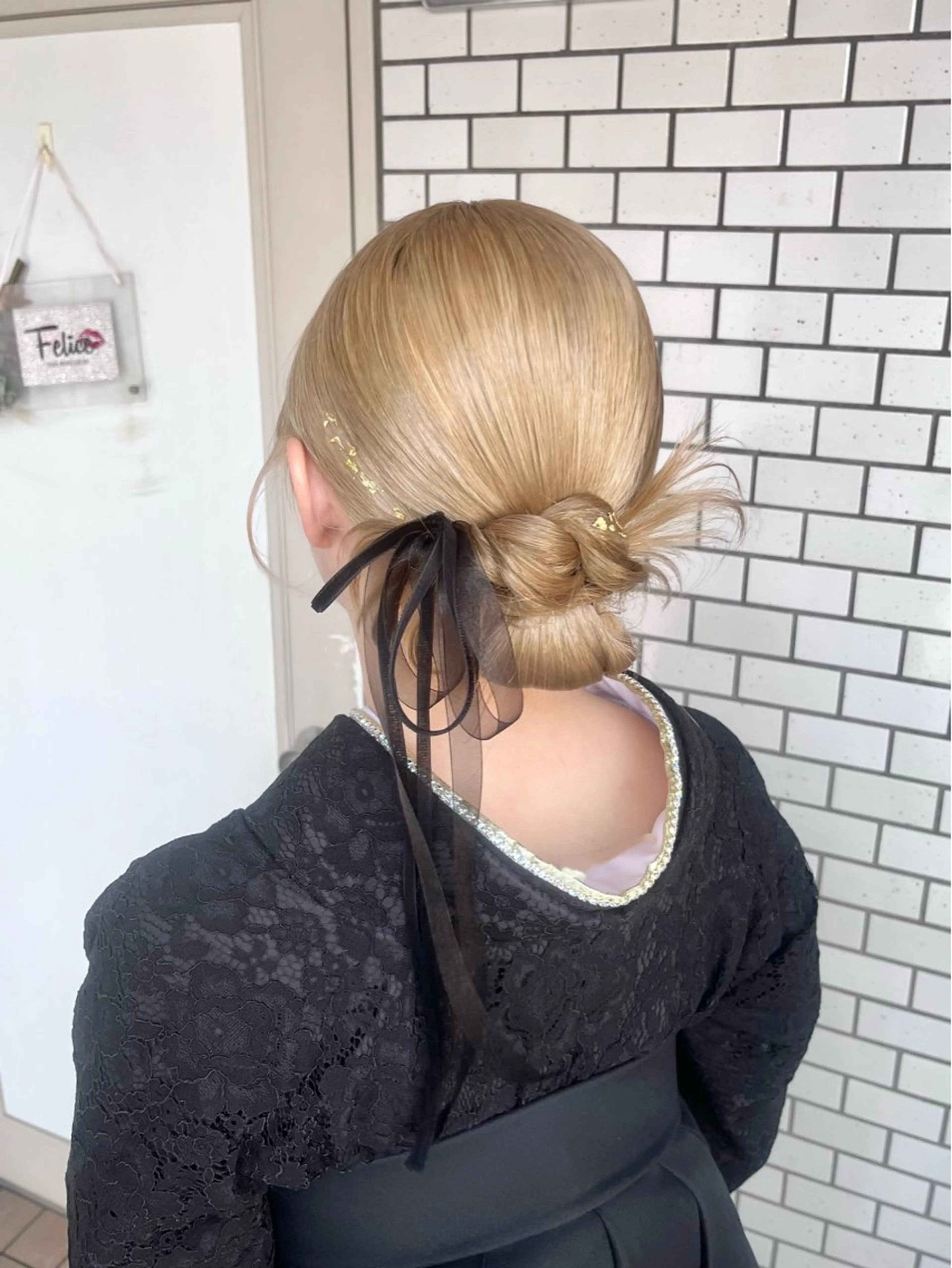 【🌸🎓2026年度卒業式限定メニュー🎓🌸 】ヘアセットのみ👗💐7:00~ご案内可能です🙆‍♀️の写真