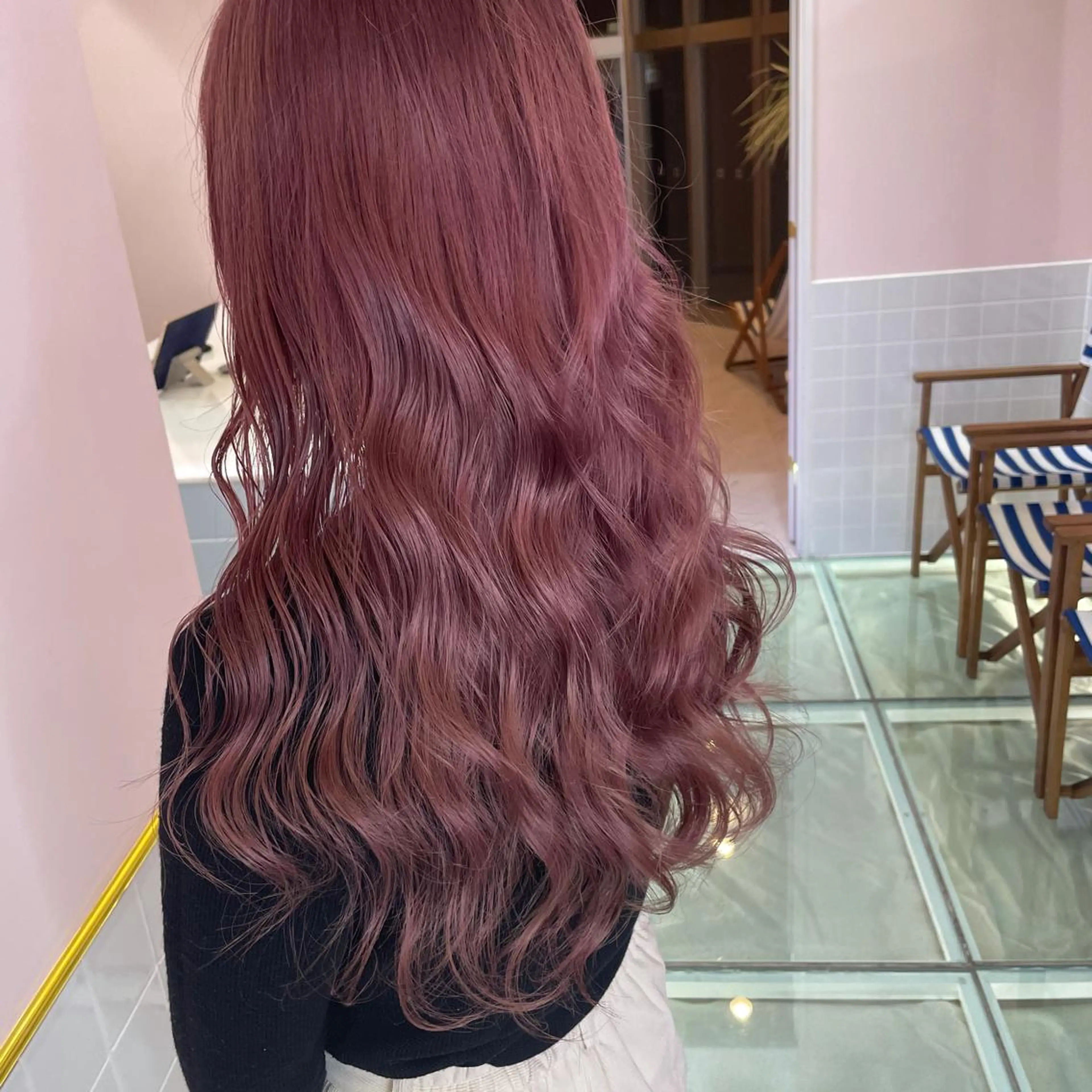 セミロング カラー カット ヘアカラー トリートメント ヘアセット 🫧tatsuki 🫧“lot 横浜“のヘアスタイル