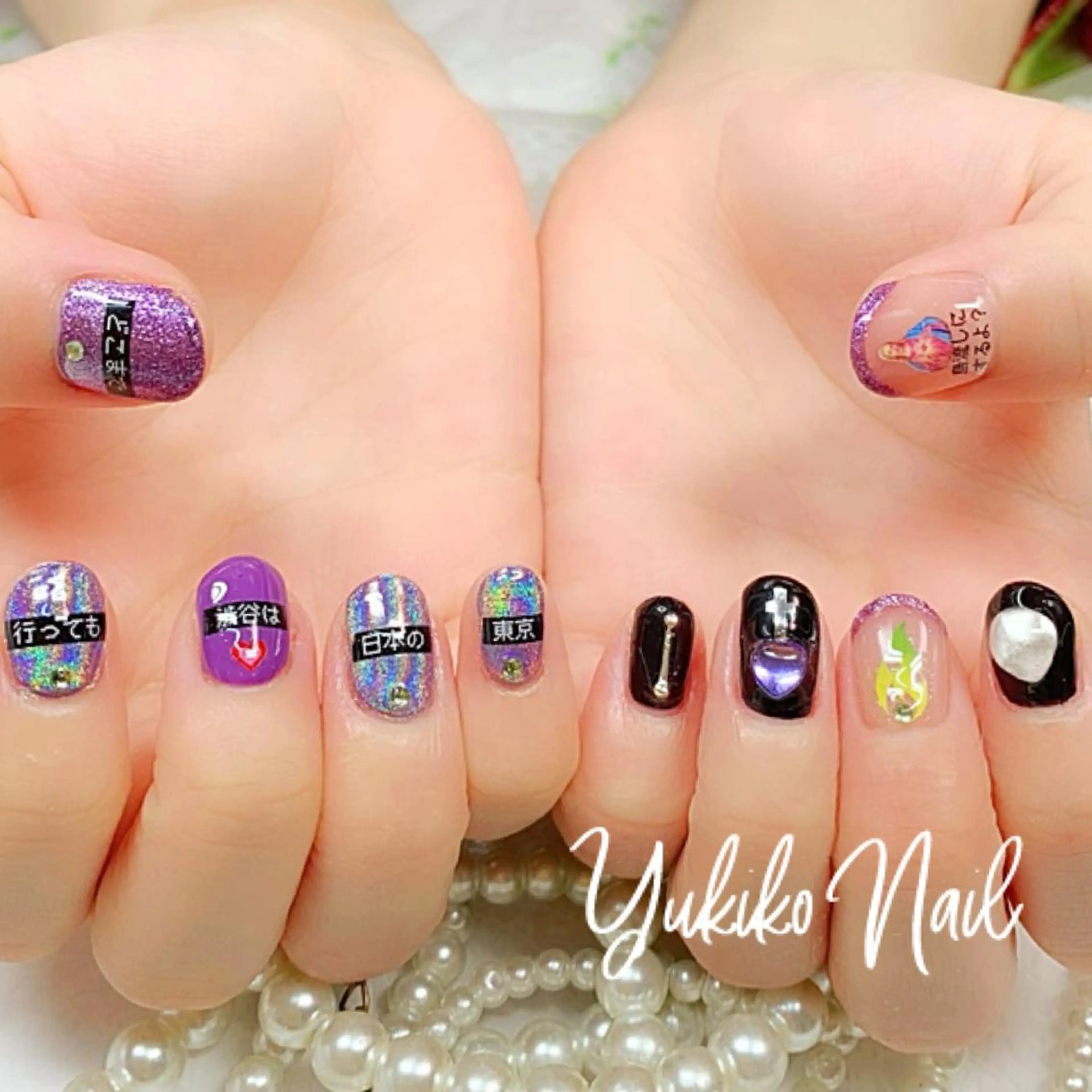 ネイル 持ち込み ユキコ ネイルのネイルデザイン