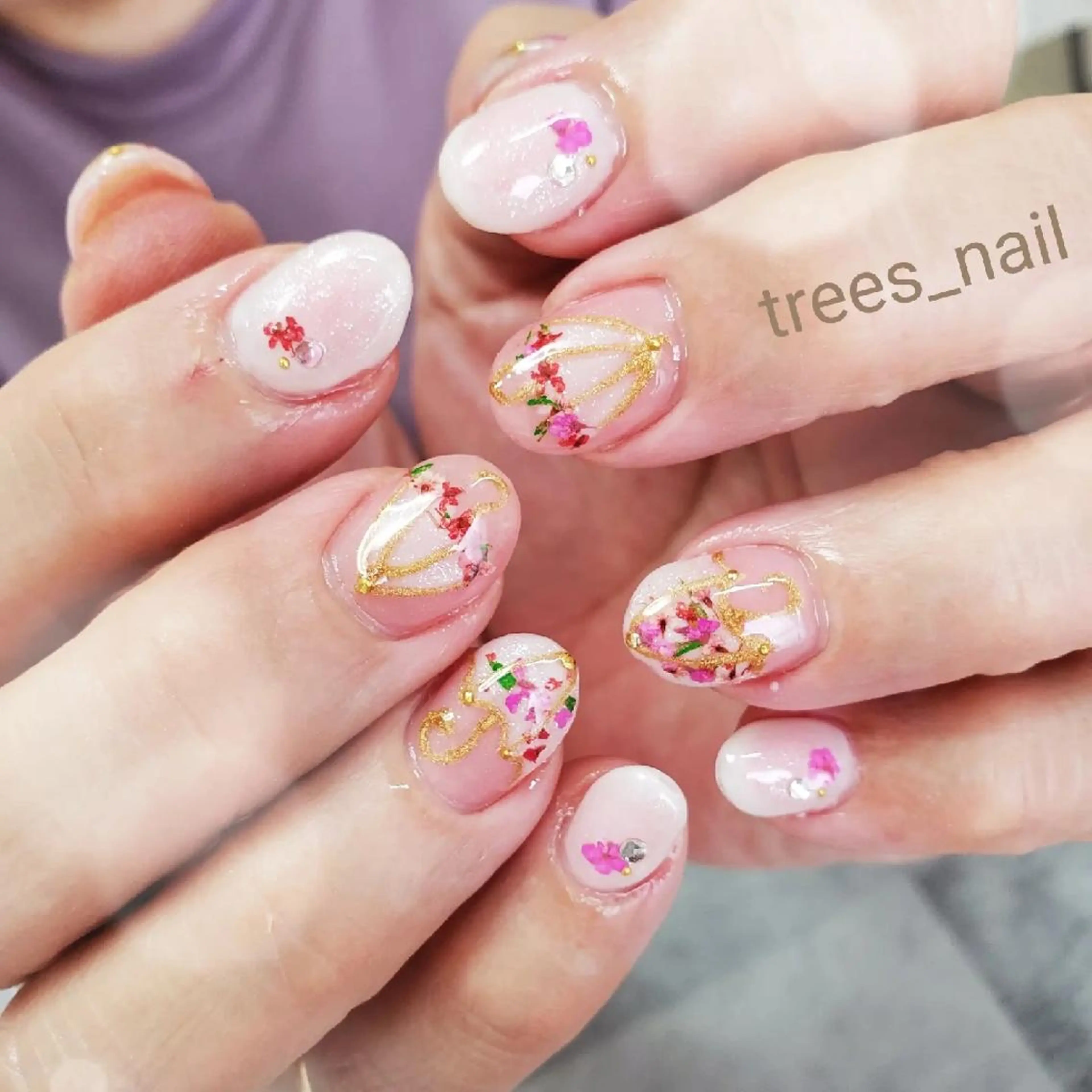 ネイル trees_ nailのネイルデザイン