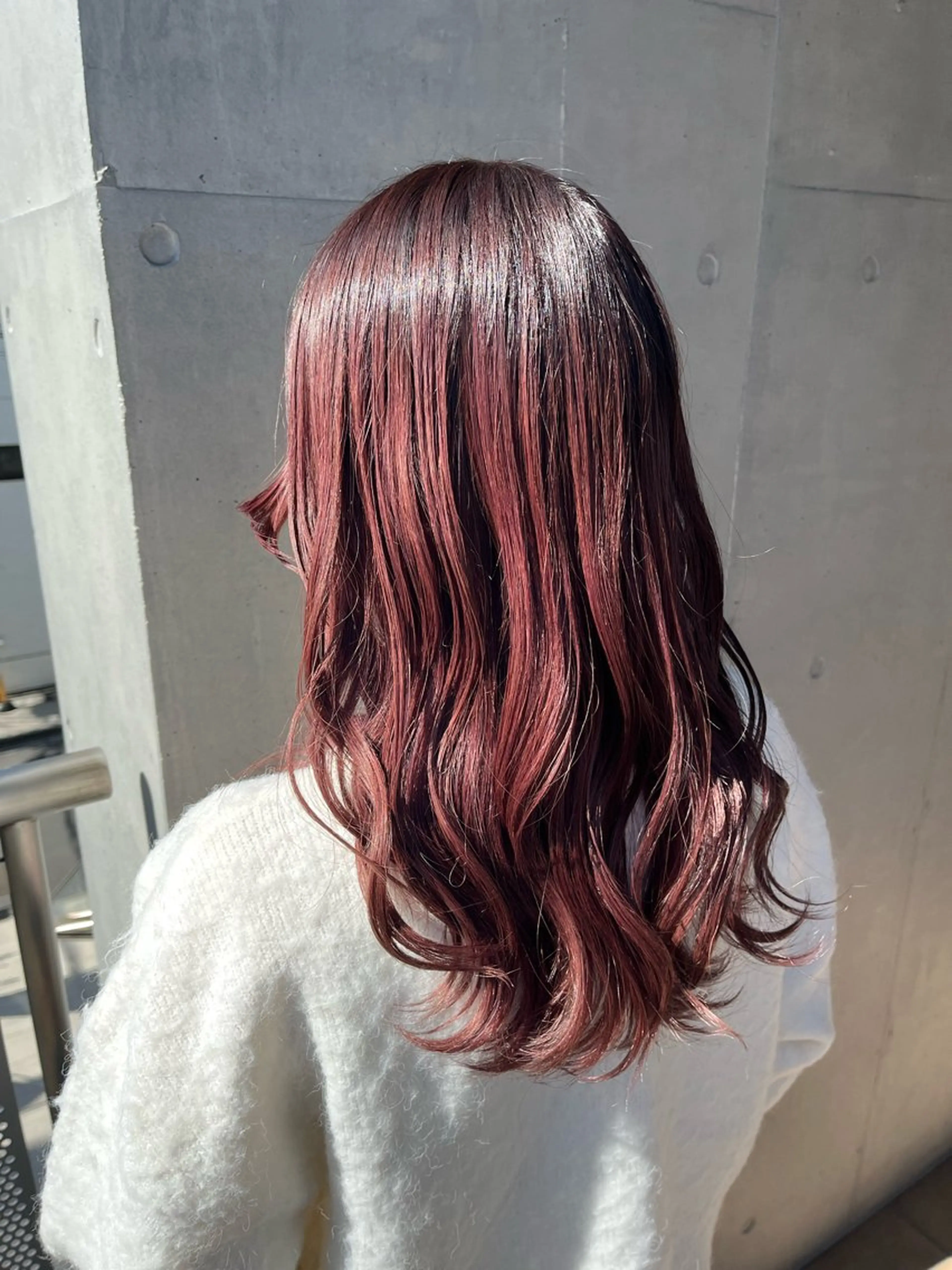 ミディアム カラー ブリーチ✨ハイライト メンズヘア/アヤノのヘアスタイル