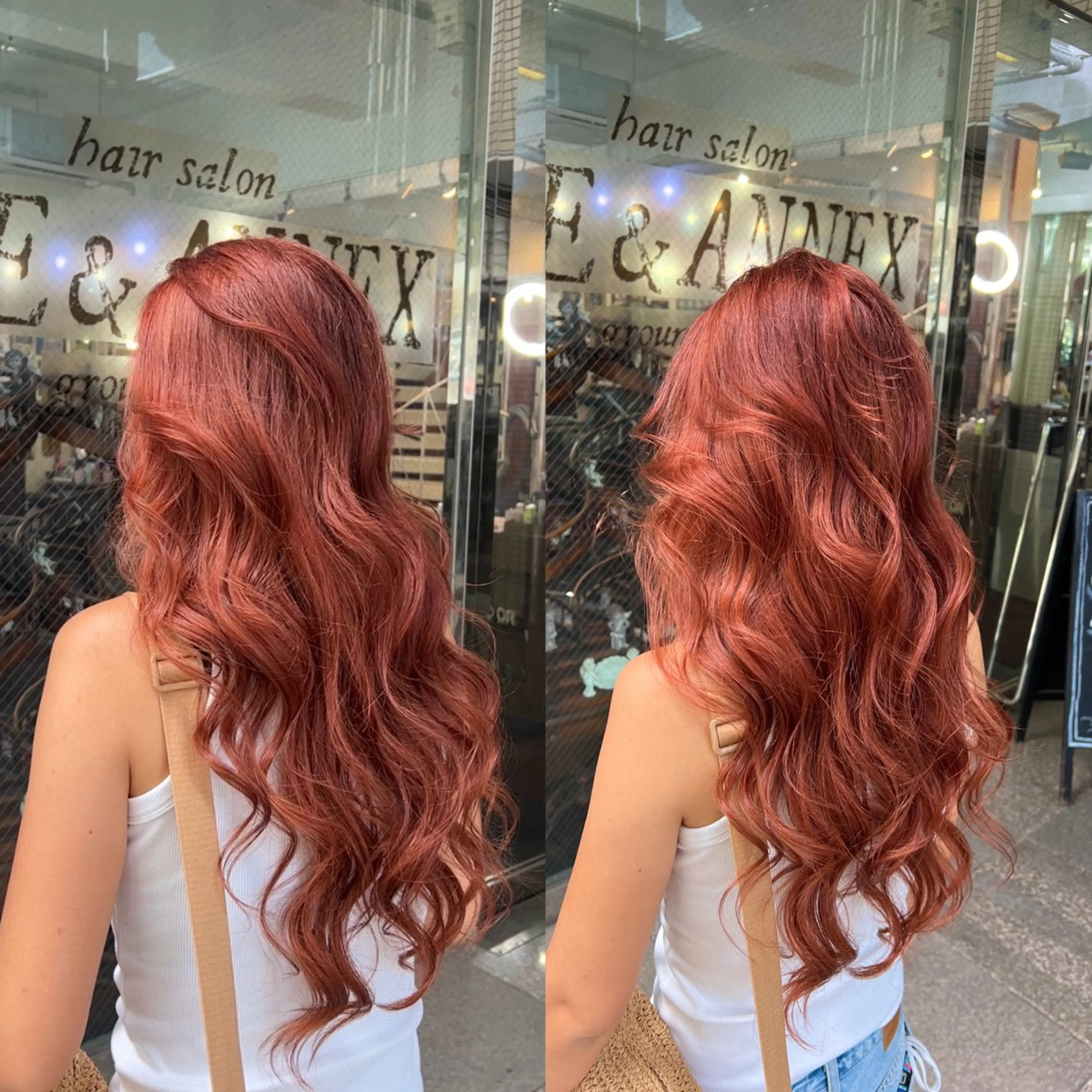 ロング カラー ハイライト/レイヤー /ハイトーン/AOIのヘアスタイル