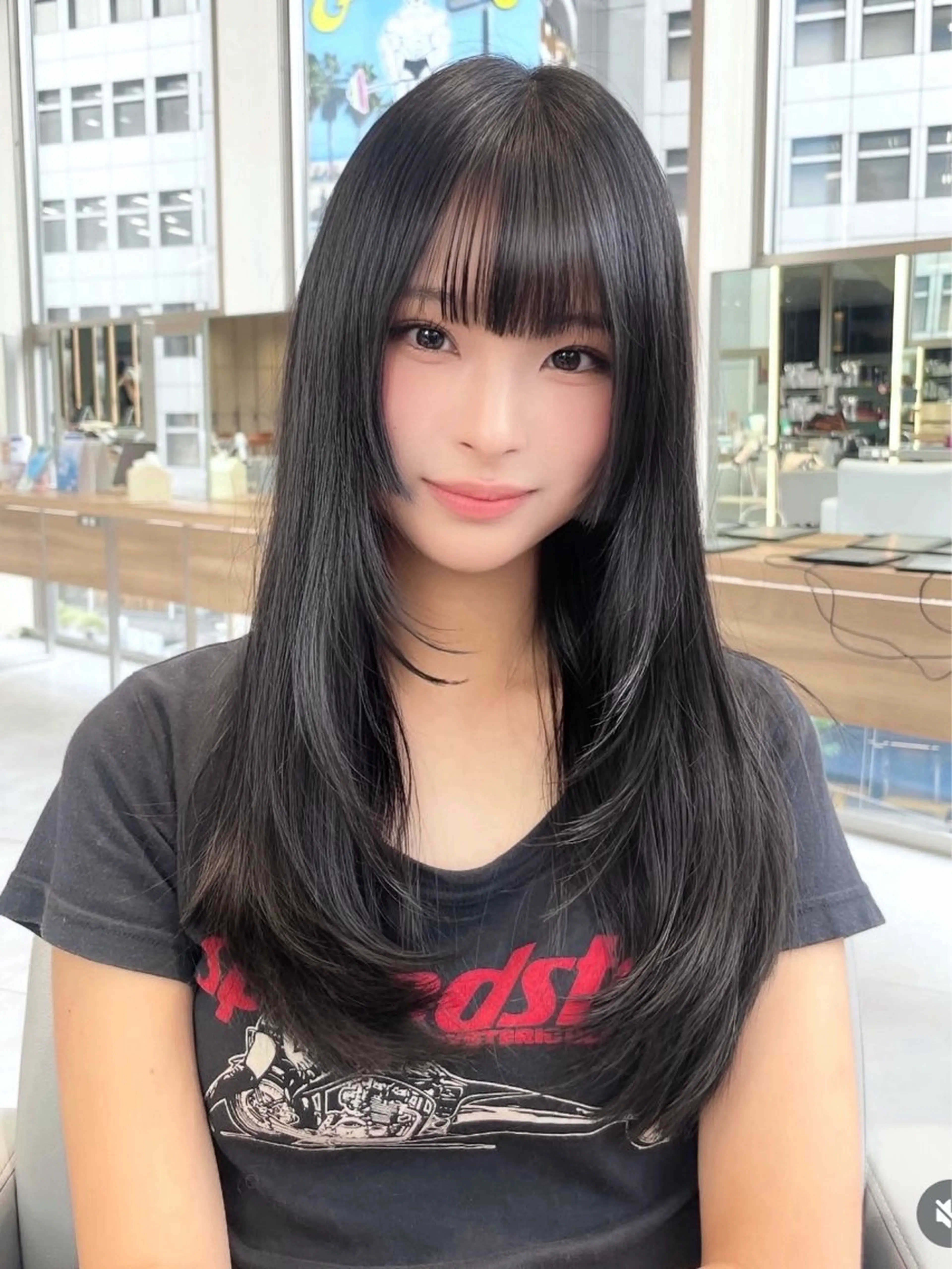 ロング カラー 今岡 凜也のヘアスタイル