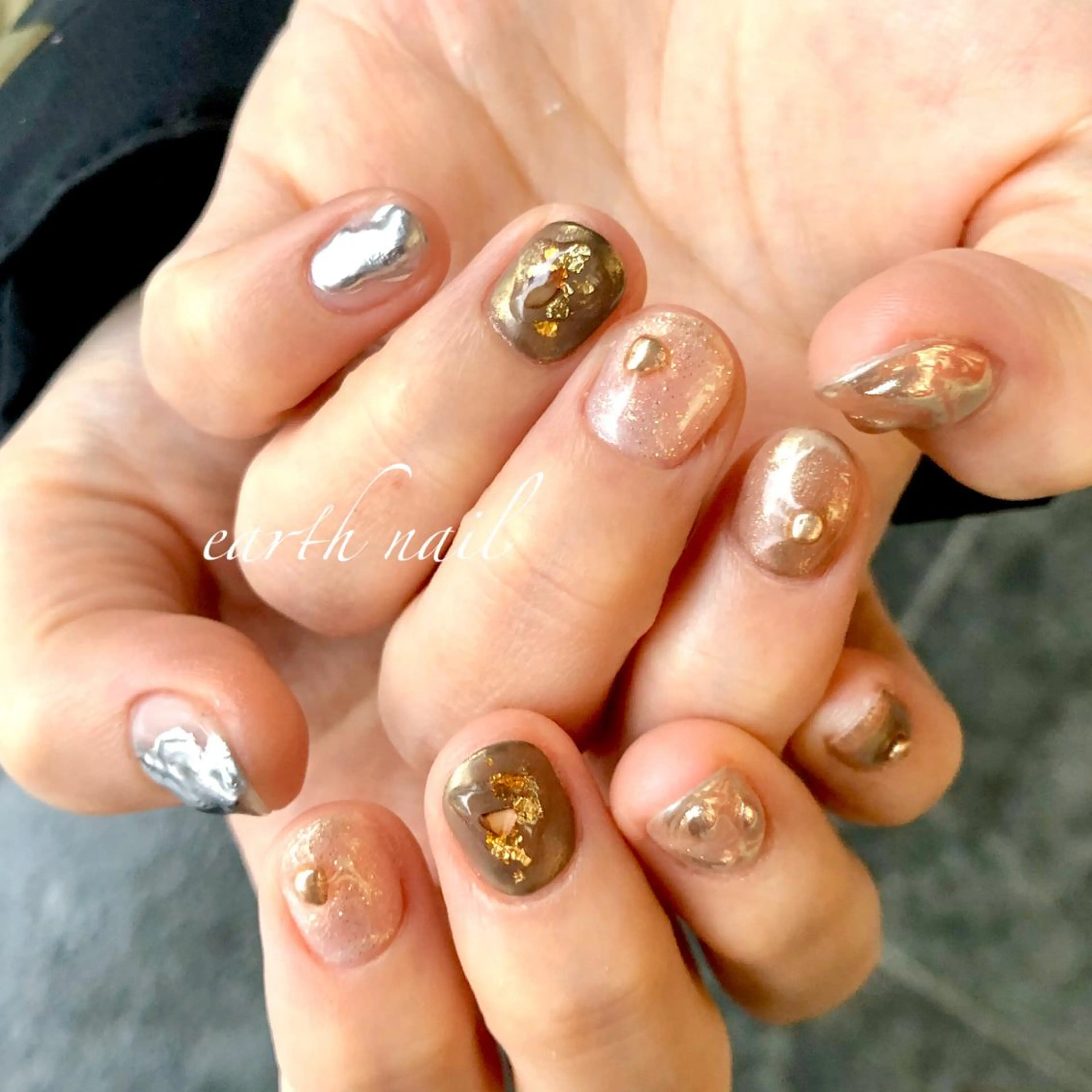 ネイル ハンドネイル 🧁🥕 asukaのネイルデザイン