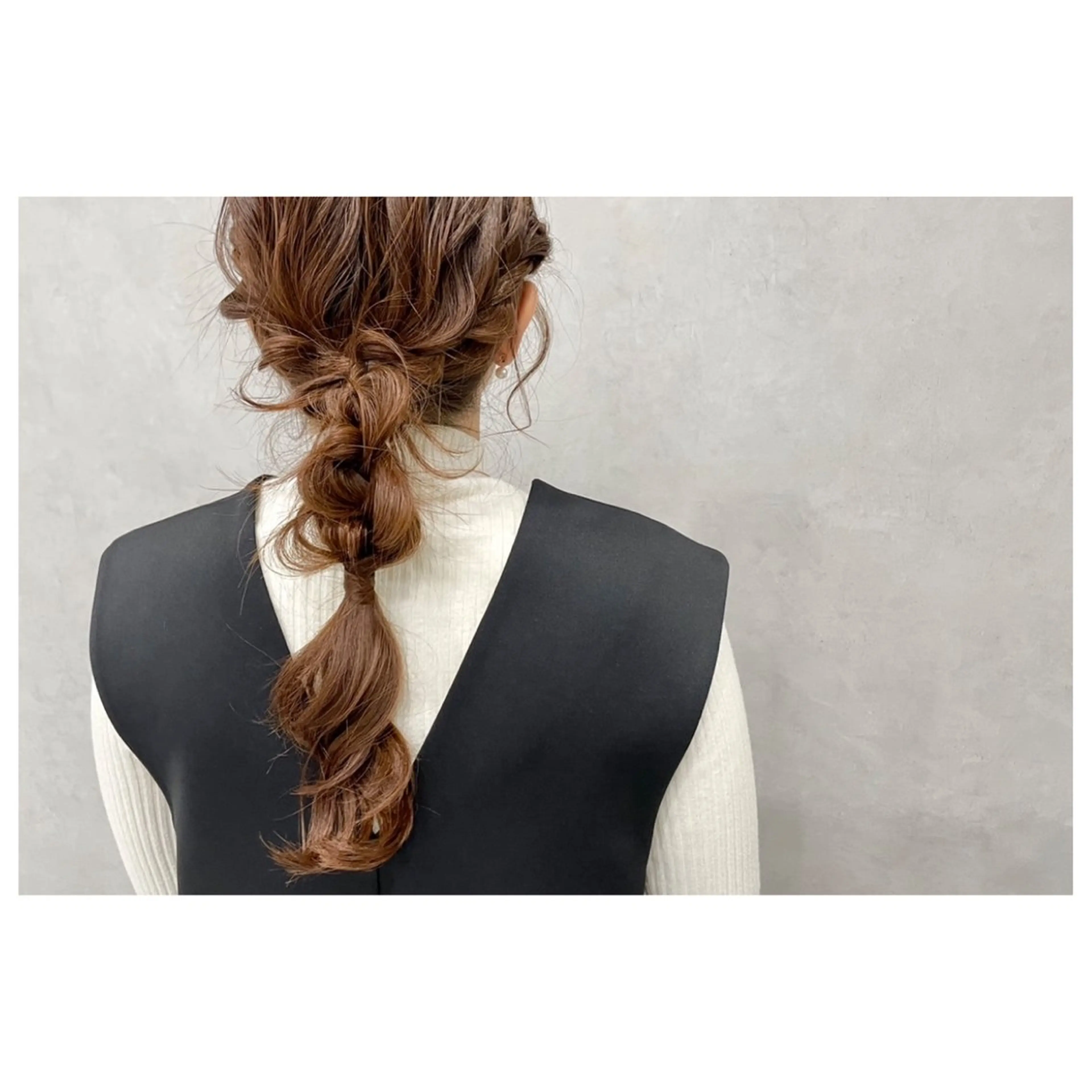 セミロング カラー パーマ ヘアアレンジ メンズ キッズ カット ヘアカラー トリートメント TopStylist ✂︎ Azumaのヘアスタイル