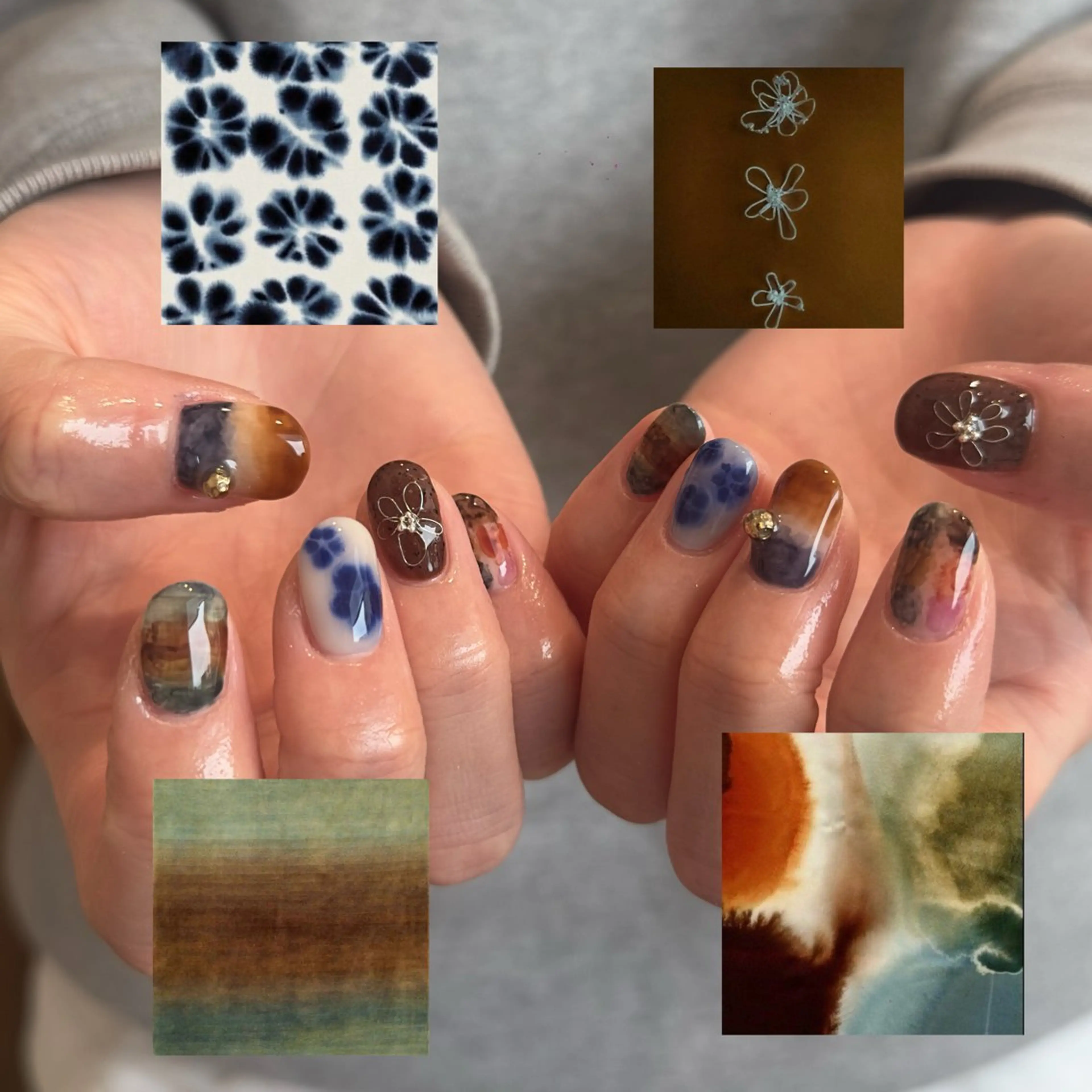 ネイル ハンドネイル 🎀 Hiyubi._.nail 🫧所属・🎀フェイ フェイ🫧💗のネイルデザイン