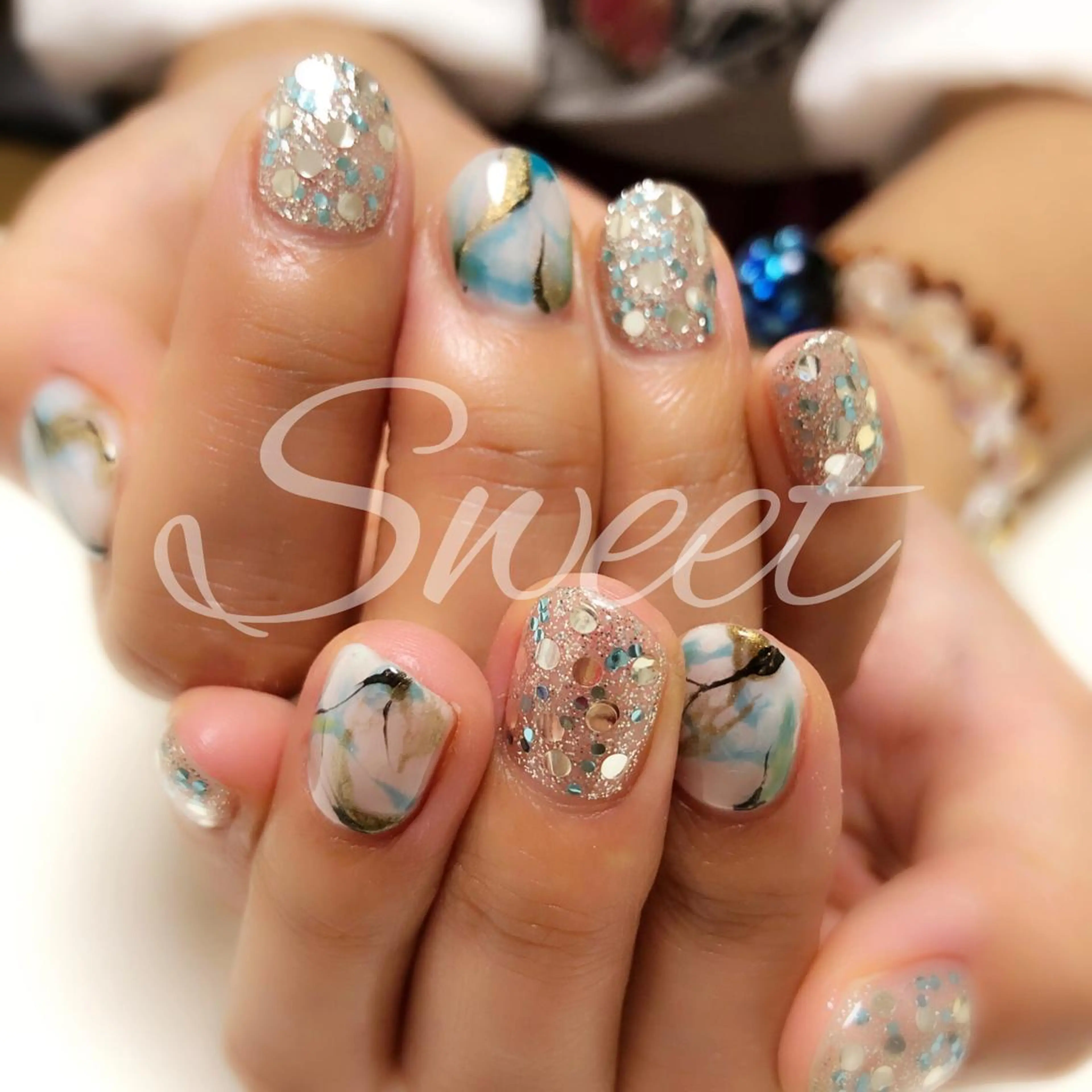 ネイル sweet 仲野陽子のネイルデザイン