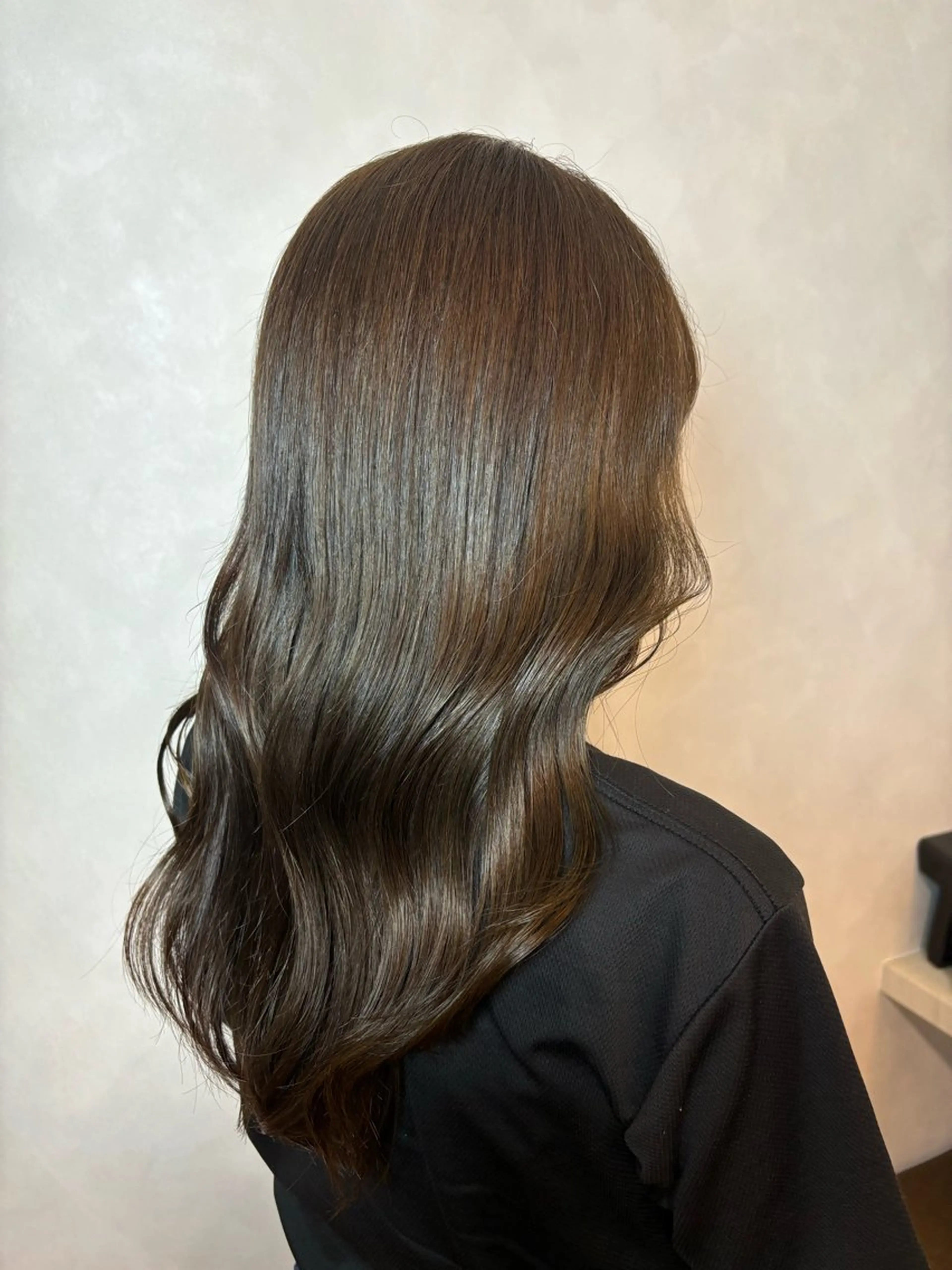 セミロング 米倉 柚葉のヘアスタイル