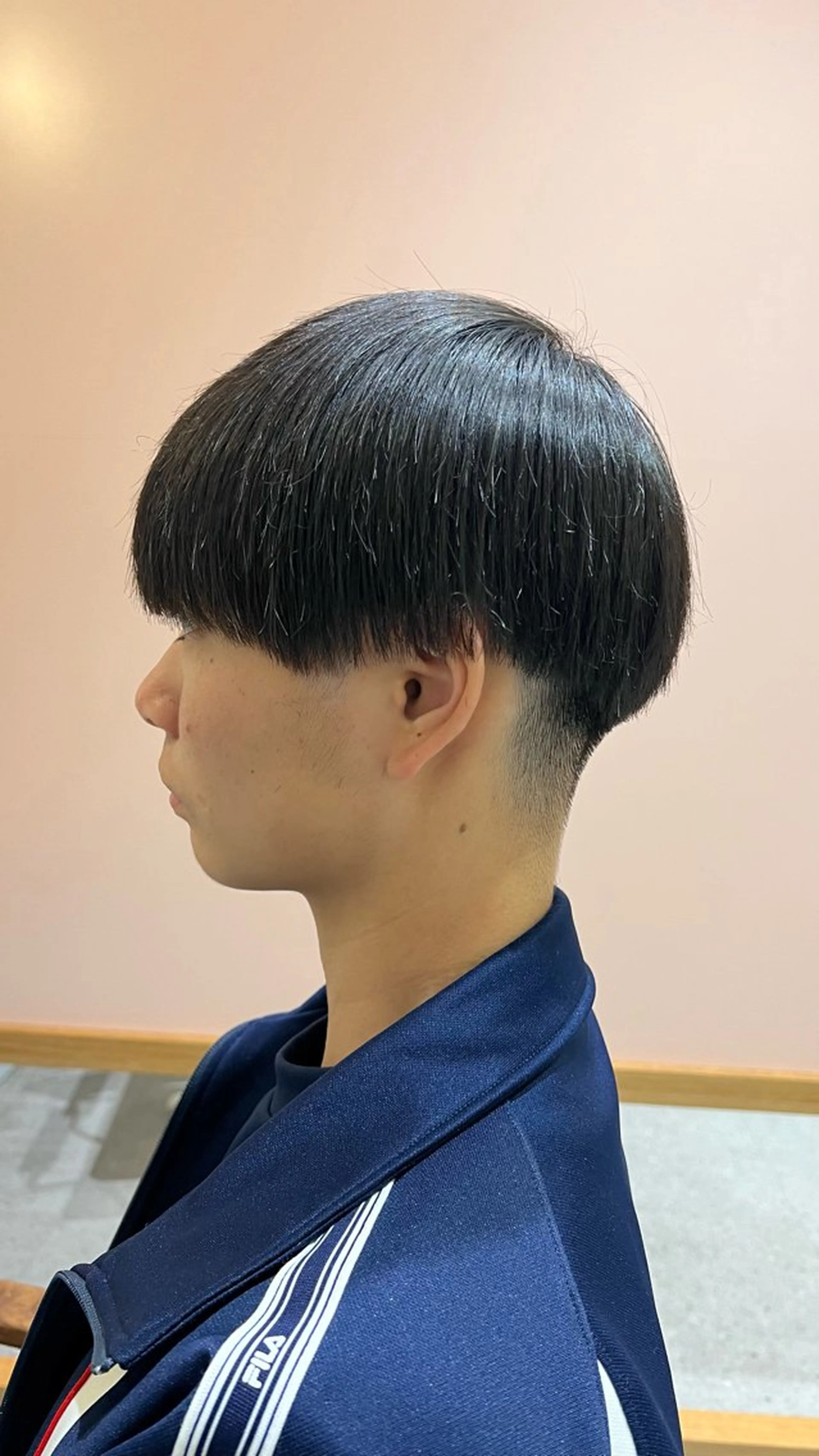 メンズ マッシュ デジタルパーマ募集‪ 平木亜美‪のヘアスタイル