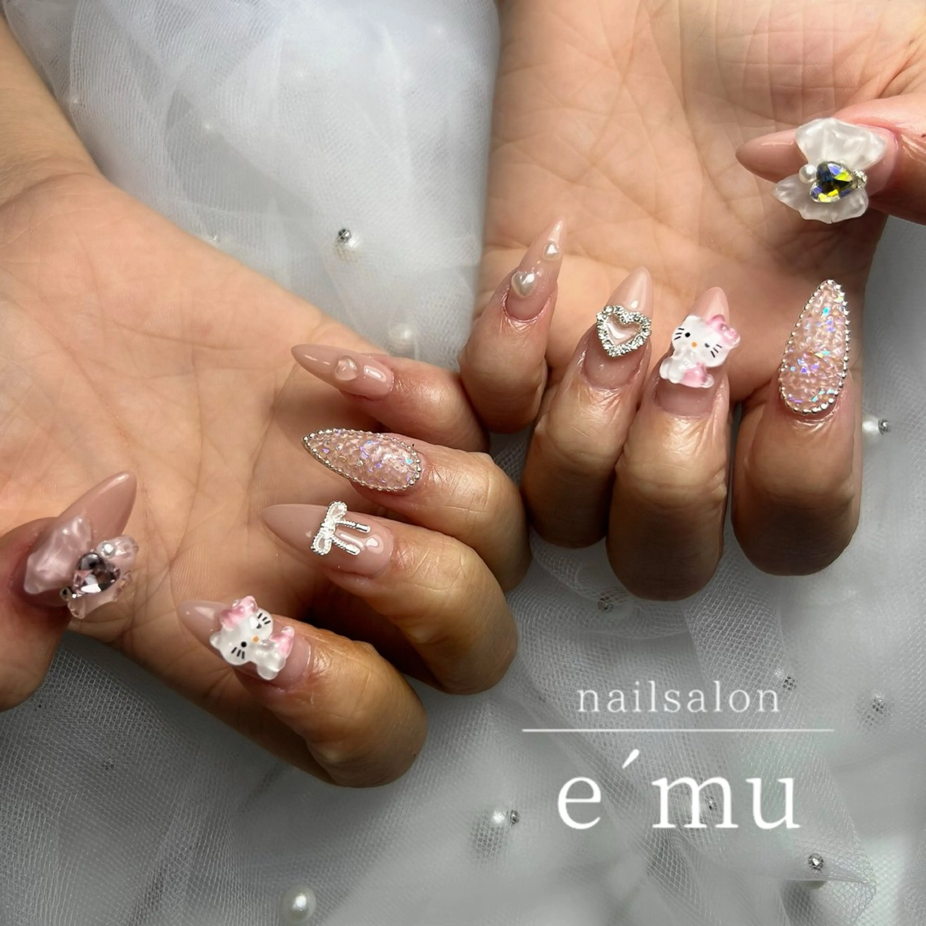 ネイル ハンドネイル nailsalon e´muのネイルデザイン