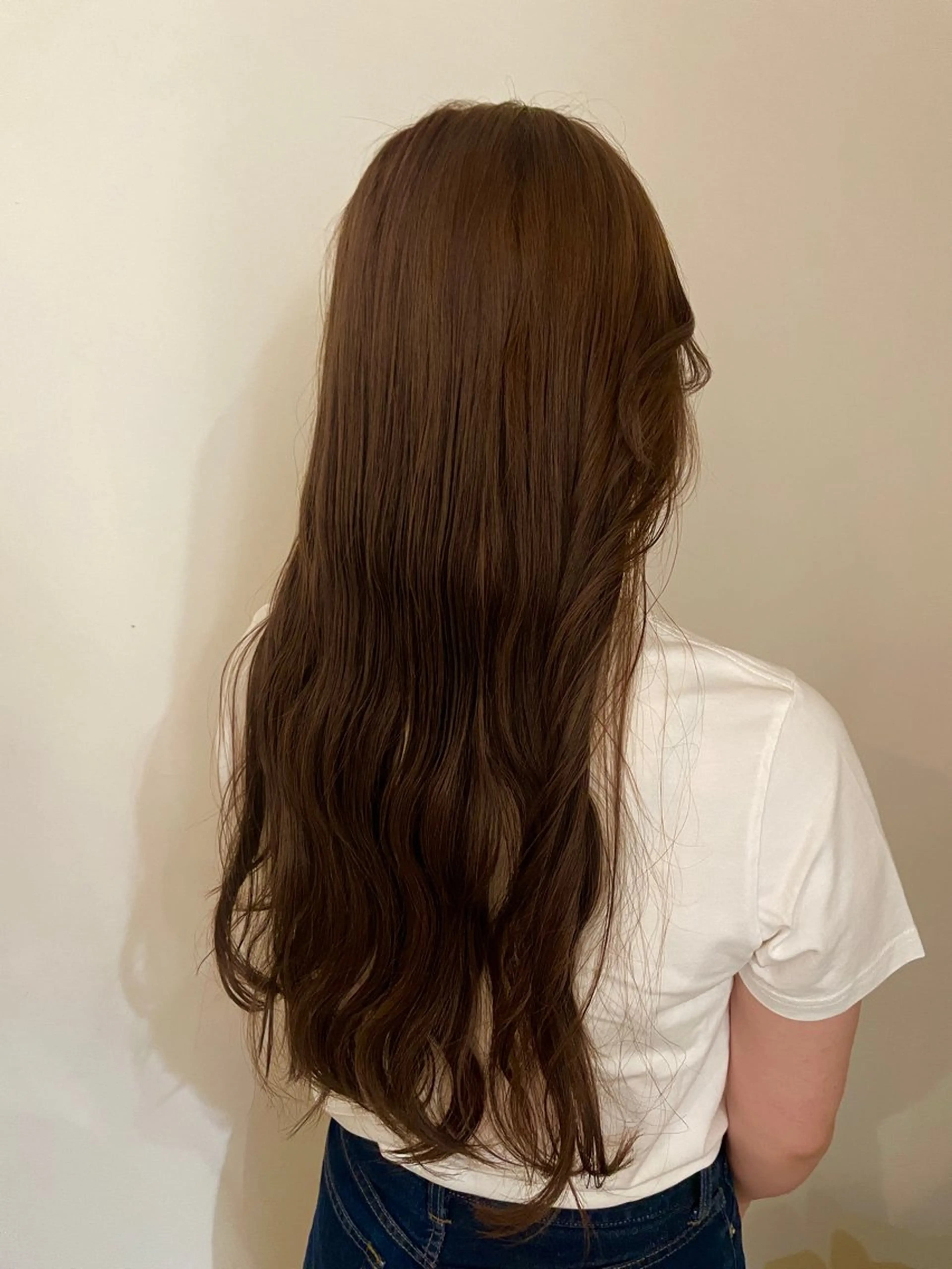 ロング 韓国レイヤー/透明感 カラー/Harukiのヘアスタイル