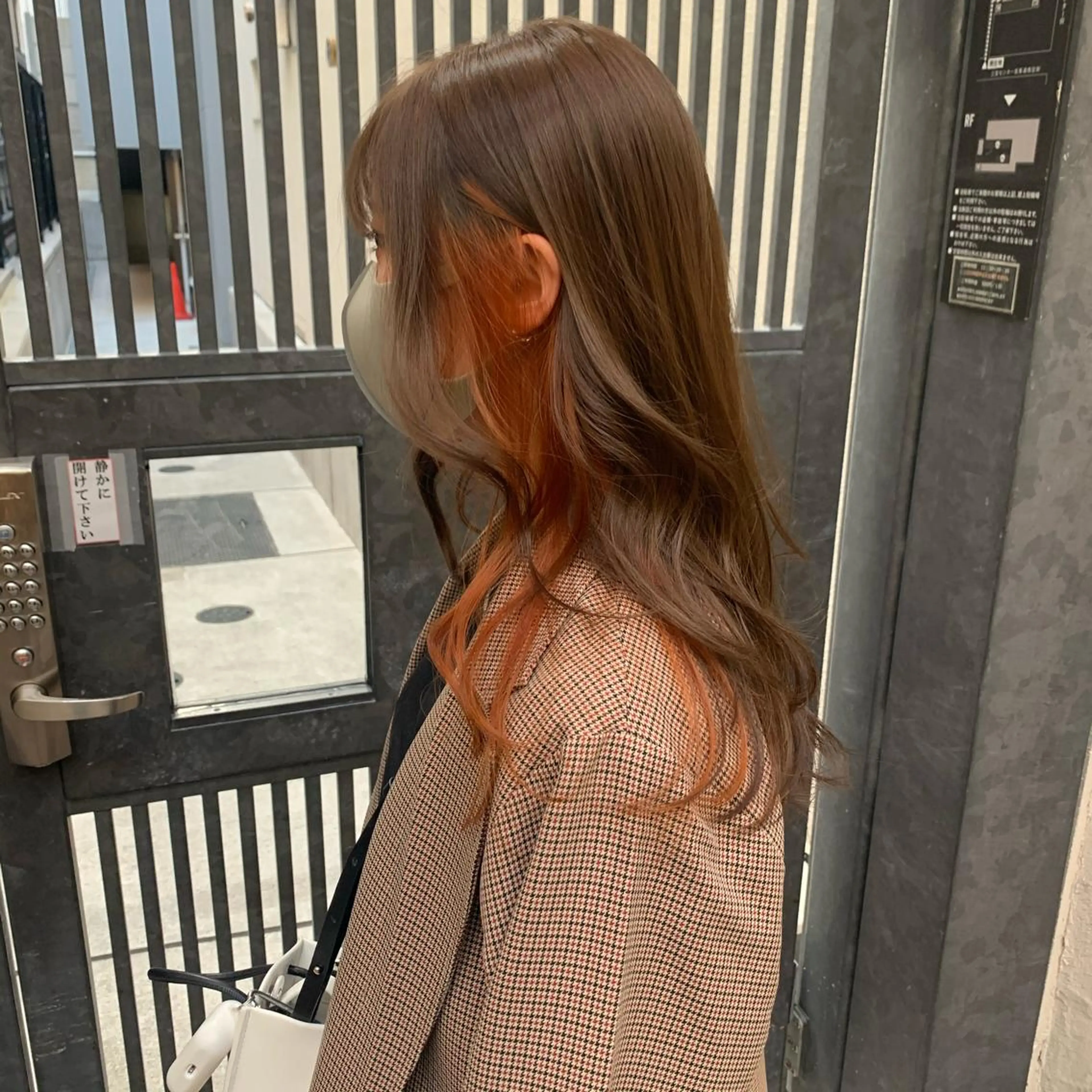 ミディアム 艶髪 森田/嵩士のヘアスタイル