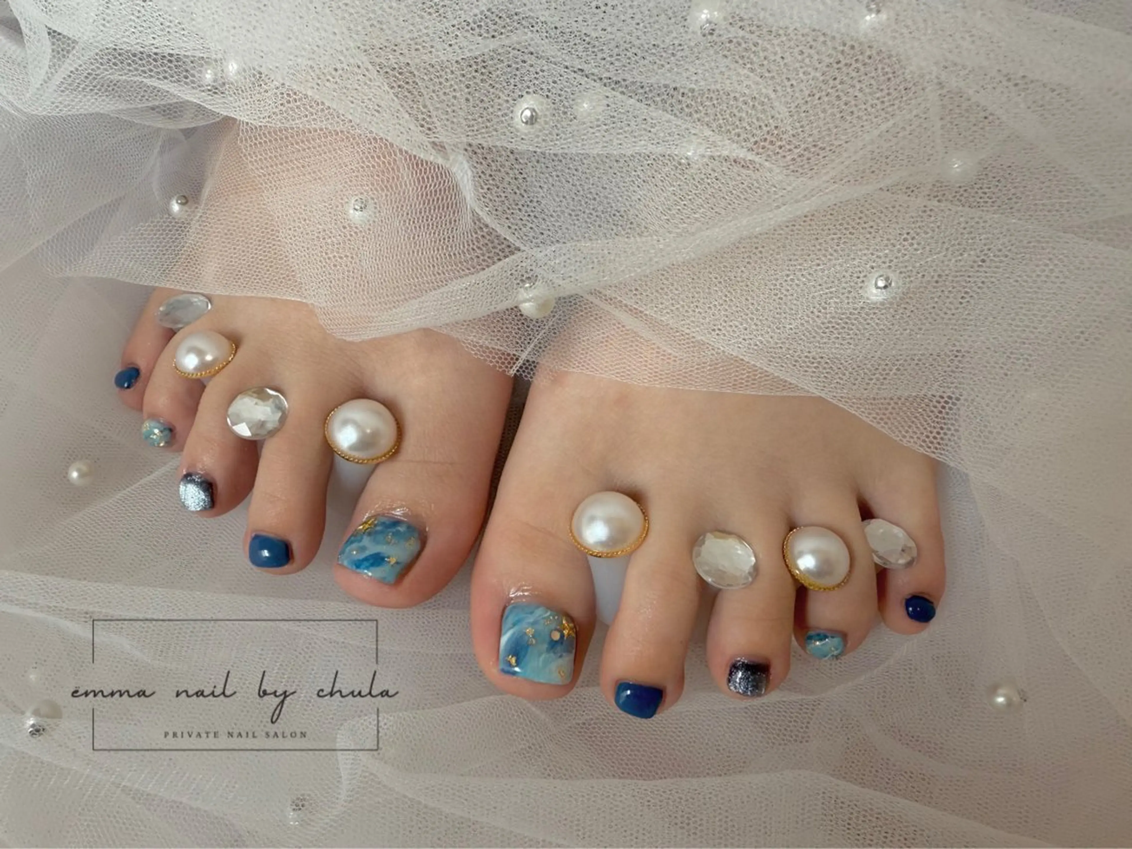 ネイル 持ち込み ëmma nail_ by chulaのネイルデザイン