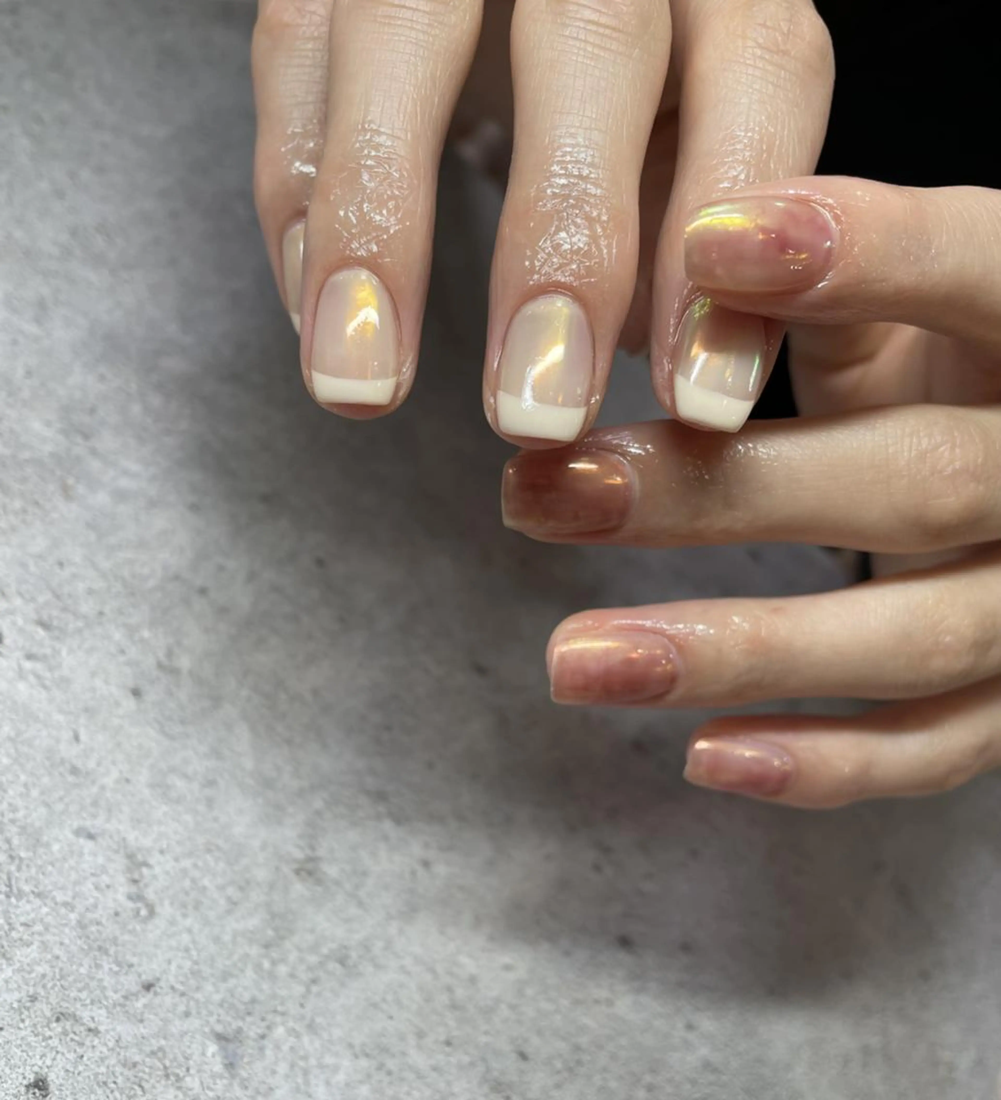 ネイル ニュアンスネイル ハンドネイル nail salon Libertyのネイルデザイン