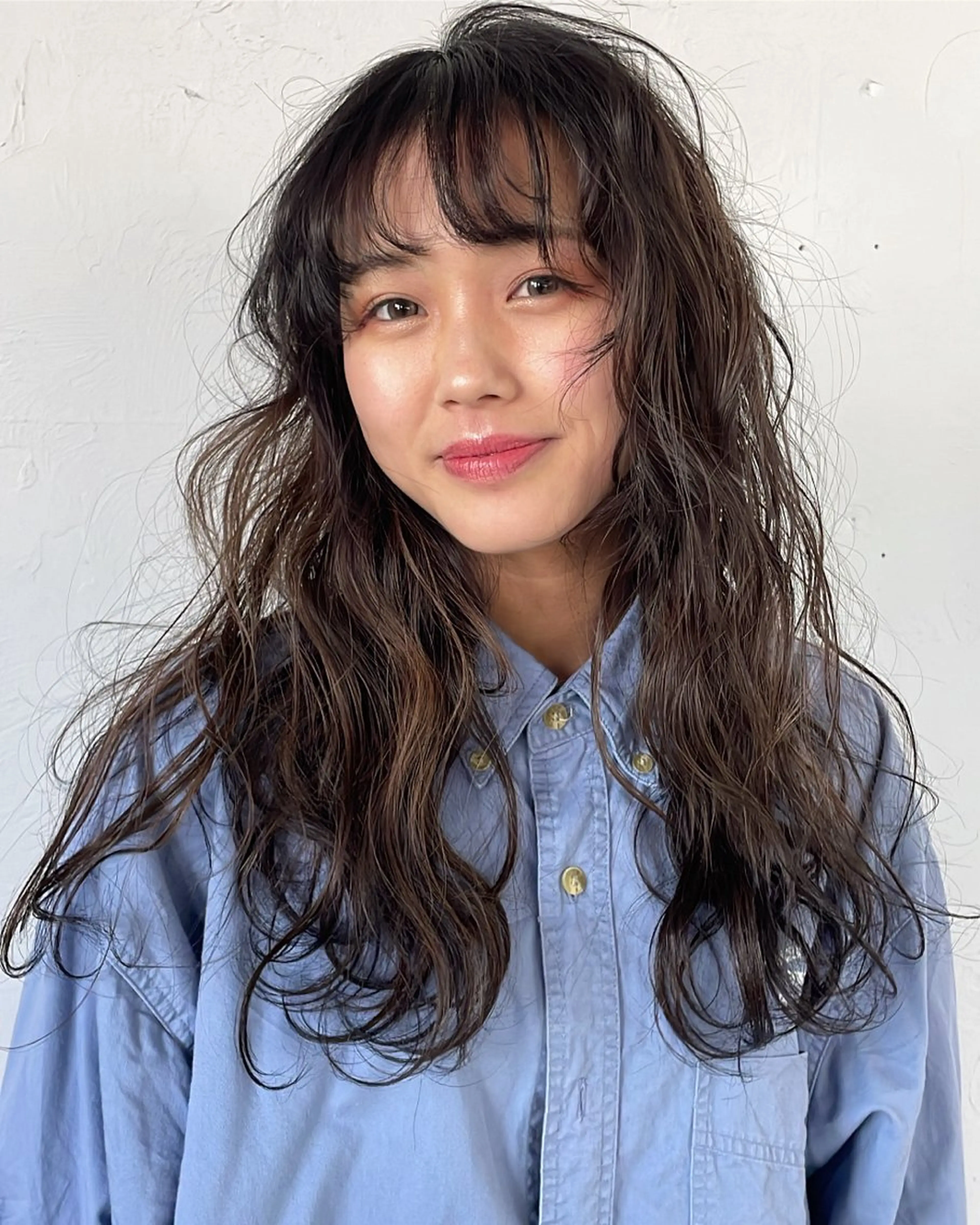 ロング カラー ボブ/透明感 カラー /風花のヘアスタイル