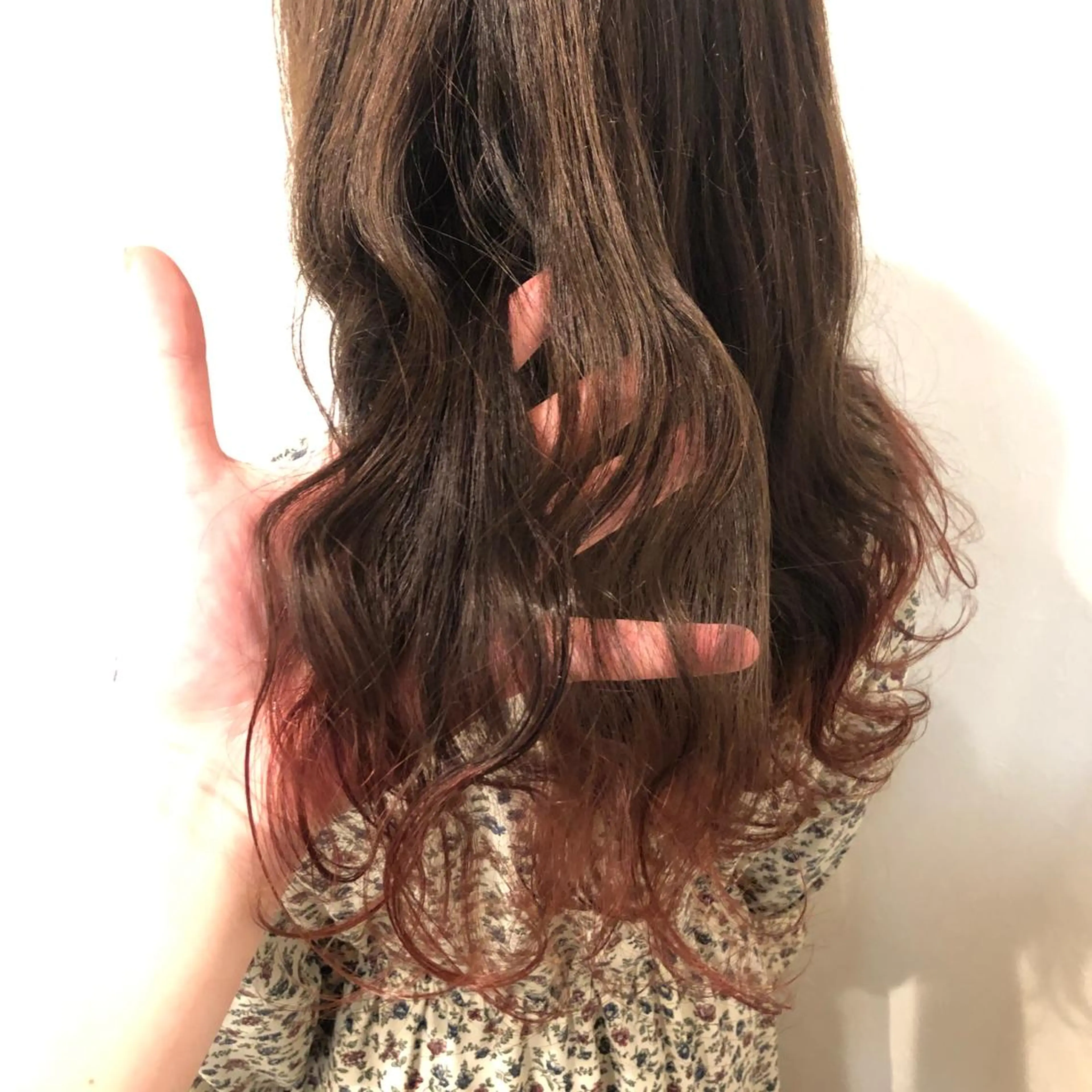 ロング カラー デザインカラー グラデーションカラー 無料カットモデル募集 BLINK京橋店のヘアスタイル