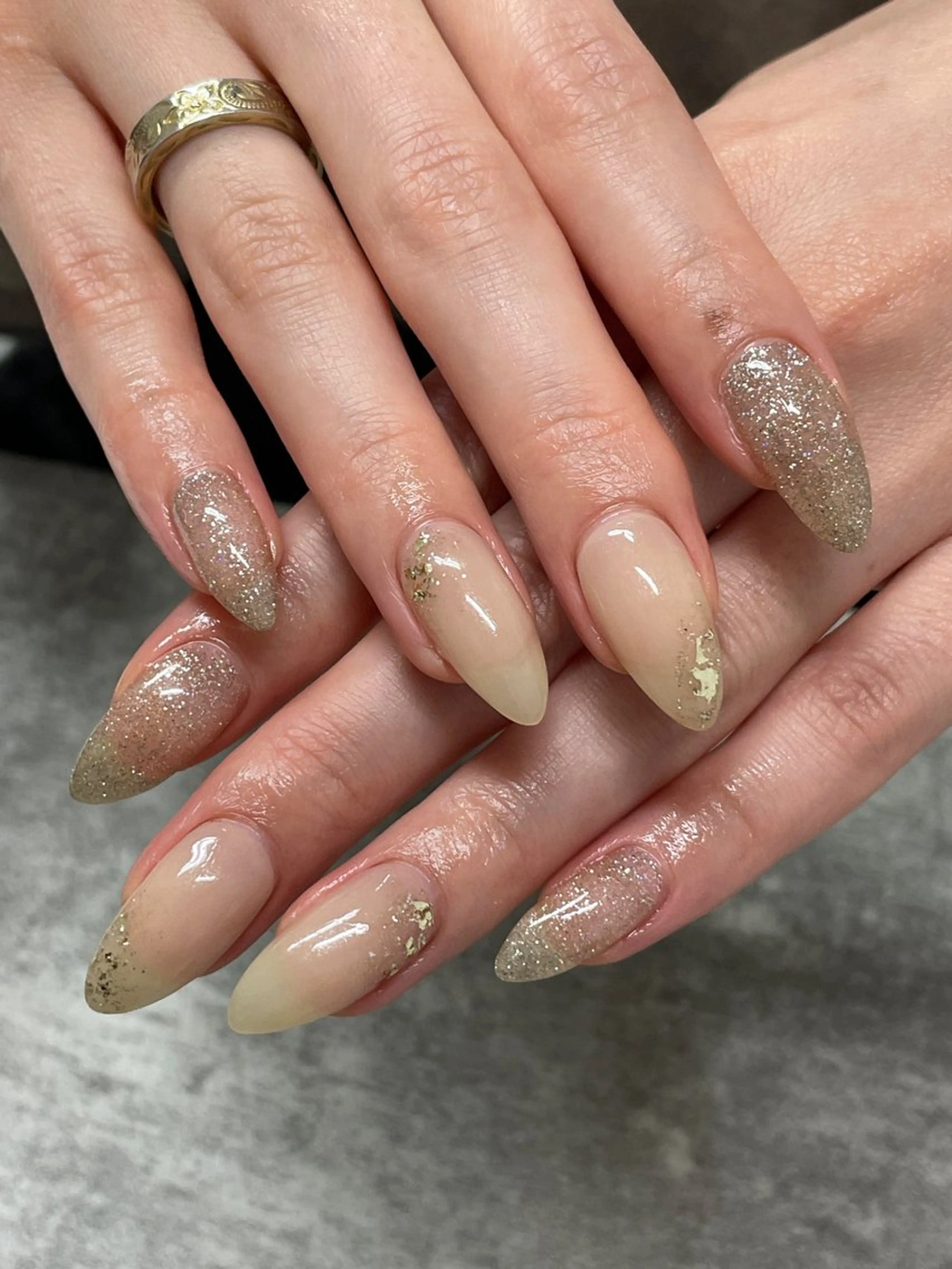 ネイル ハンドネイル Mus’Fam 入谷玲生奈のネイルデザイン