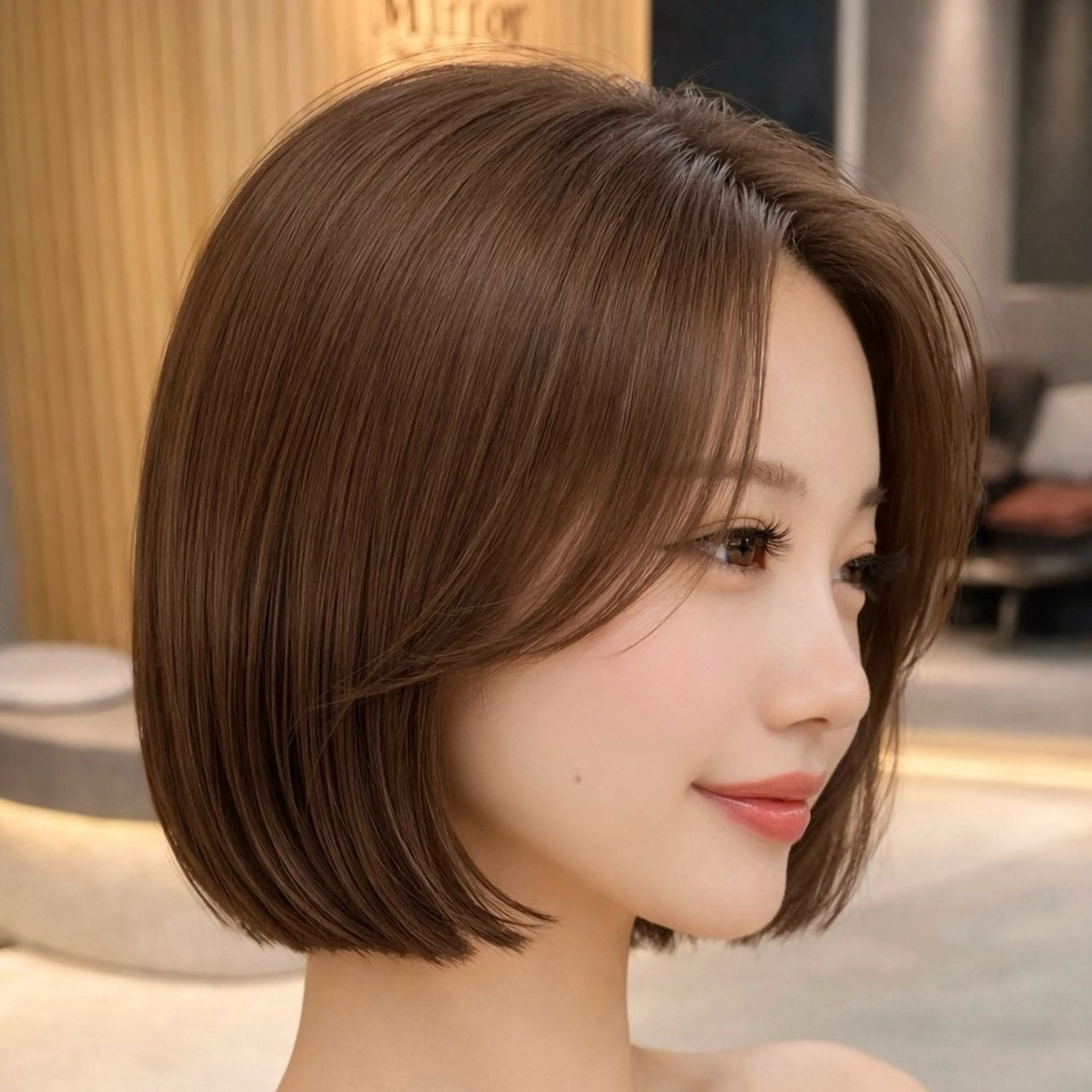 ショート nao 艶カラー🌙* :ﾟのヘアスタイル