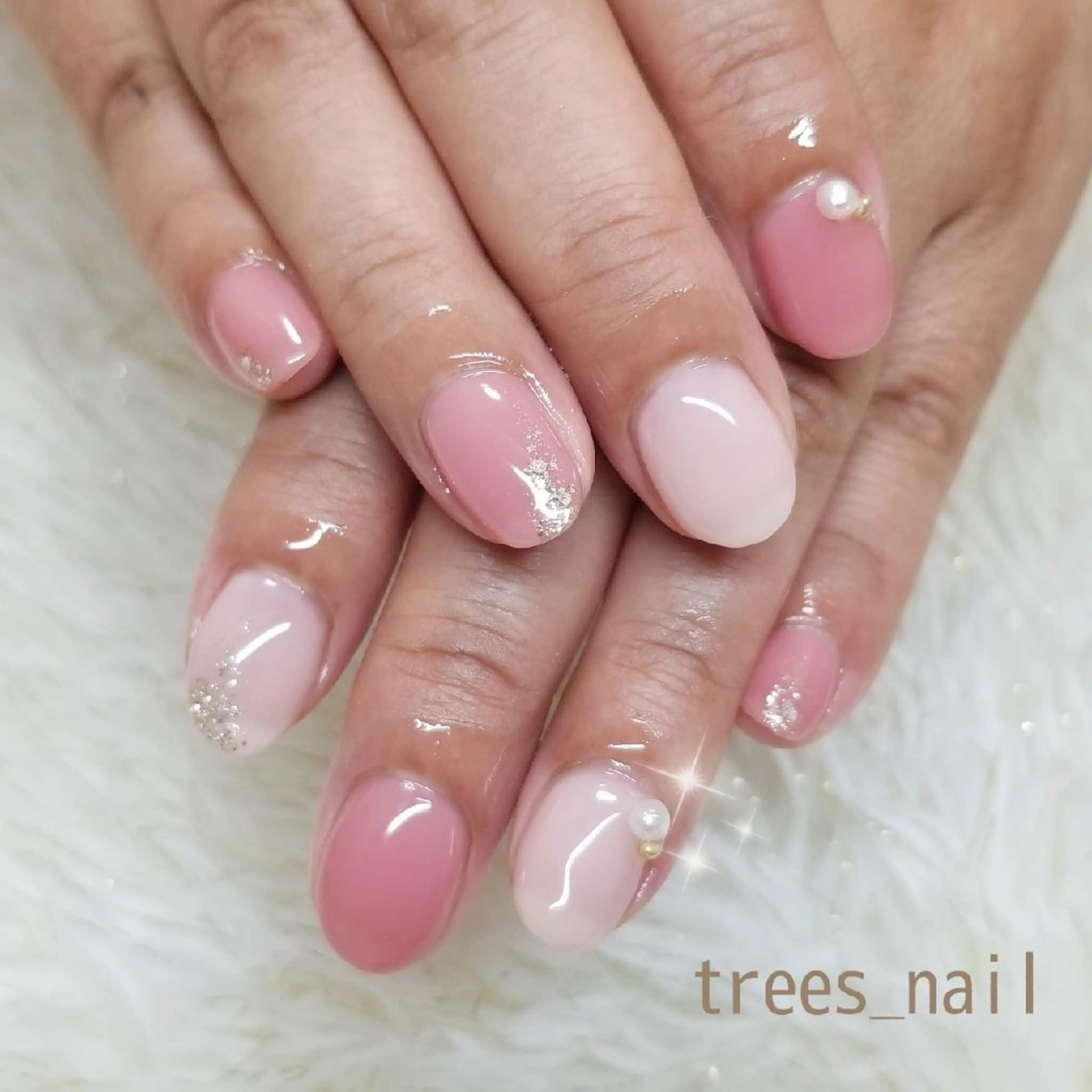 ネイル ハンドネイル フットネイル trees_ nailのネイルデザイン
