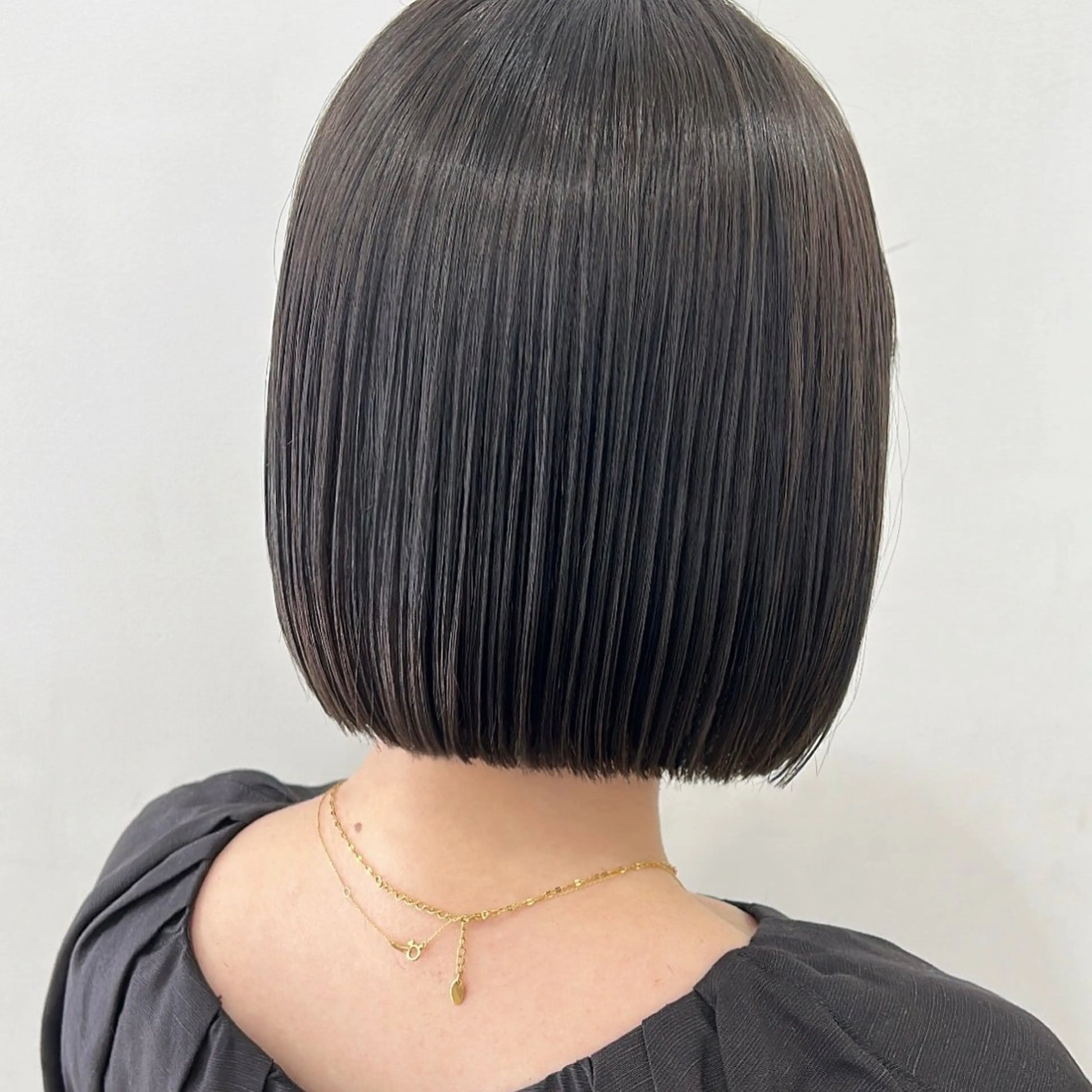 ショート カット トリートメント ぱつっとボブ/ 小野あかねのヘアスタイル