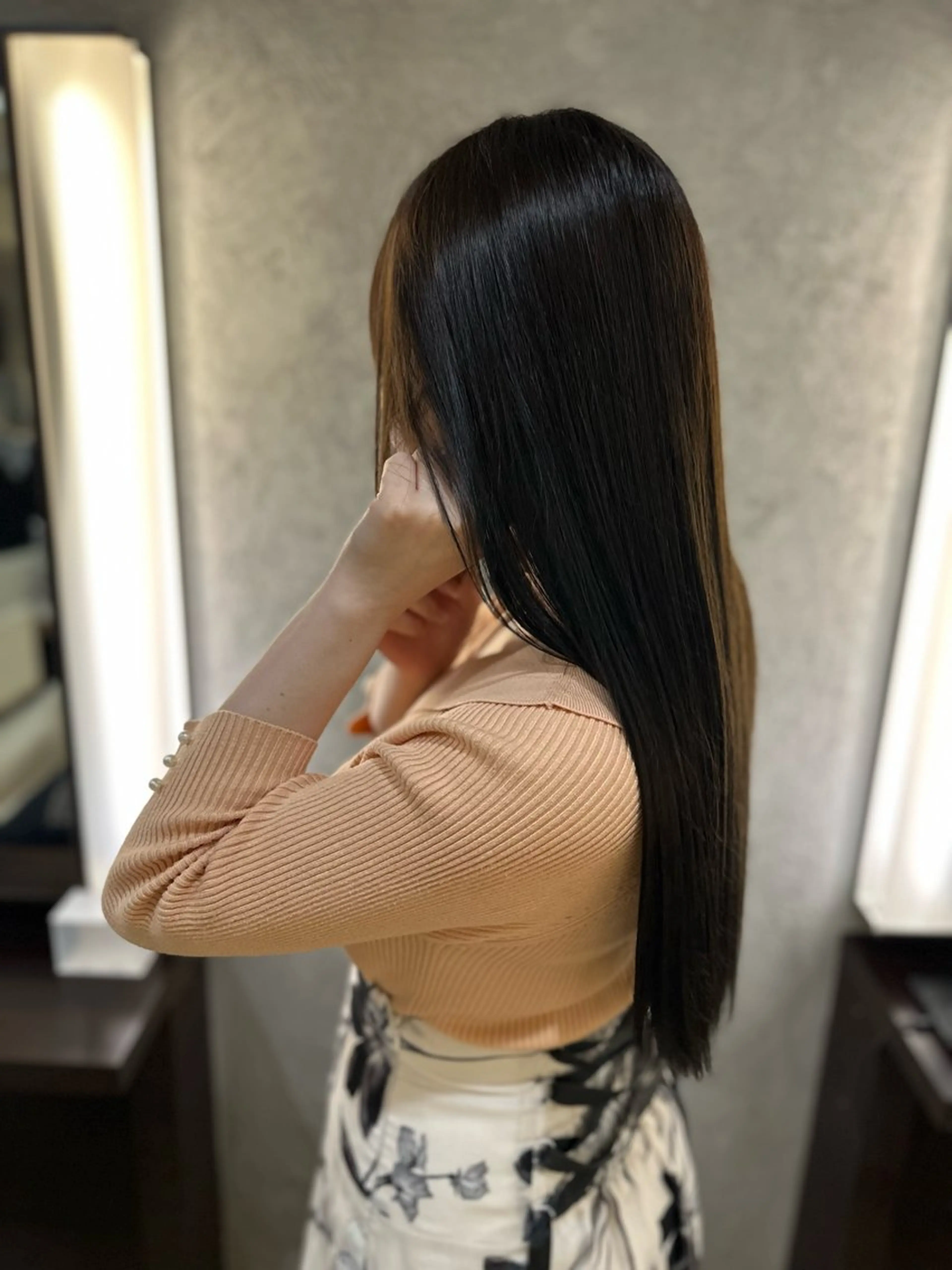 ロング パーマ/カットモデル /mikuのヘアスタイル