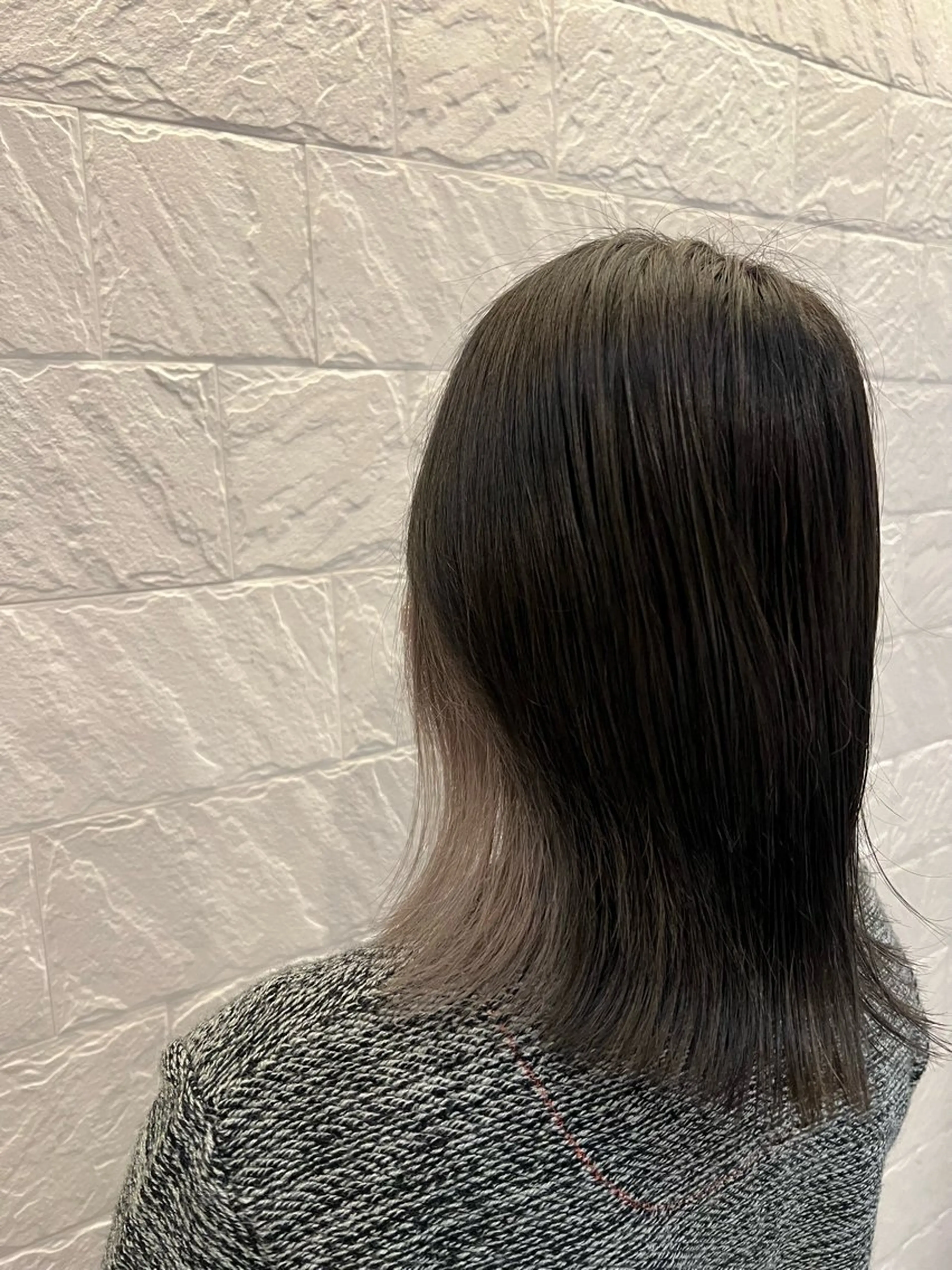 ミディアム カラー ヘアカラー 有澤 茉唯のマツエク・マツパデザイン