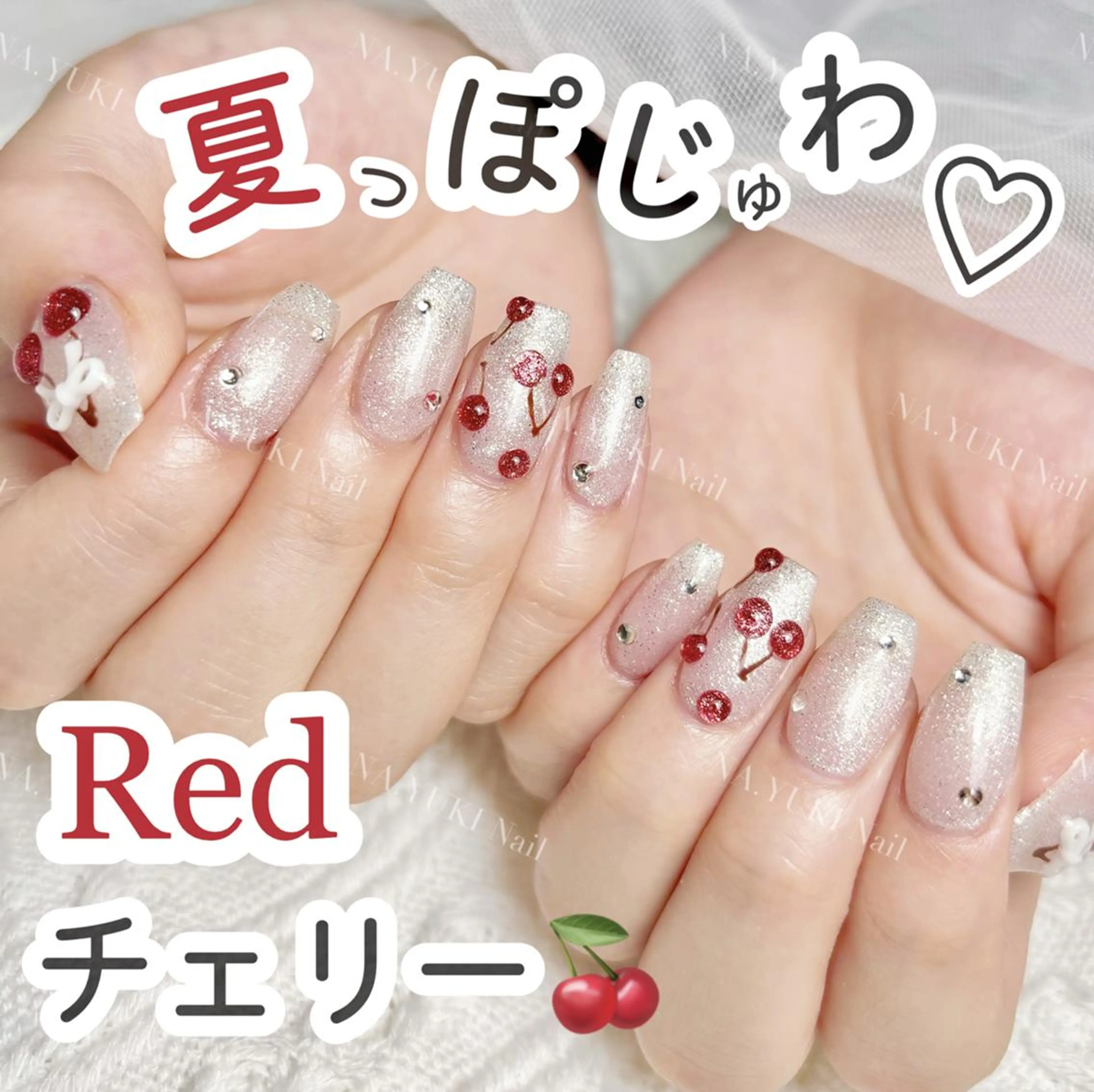 ネイル 長さ出し ワンホンネイル ハンドネイル 💗NA.YUKI NAIL💗のネイルデザイン