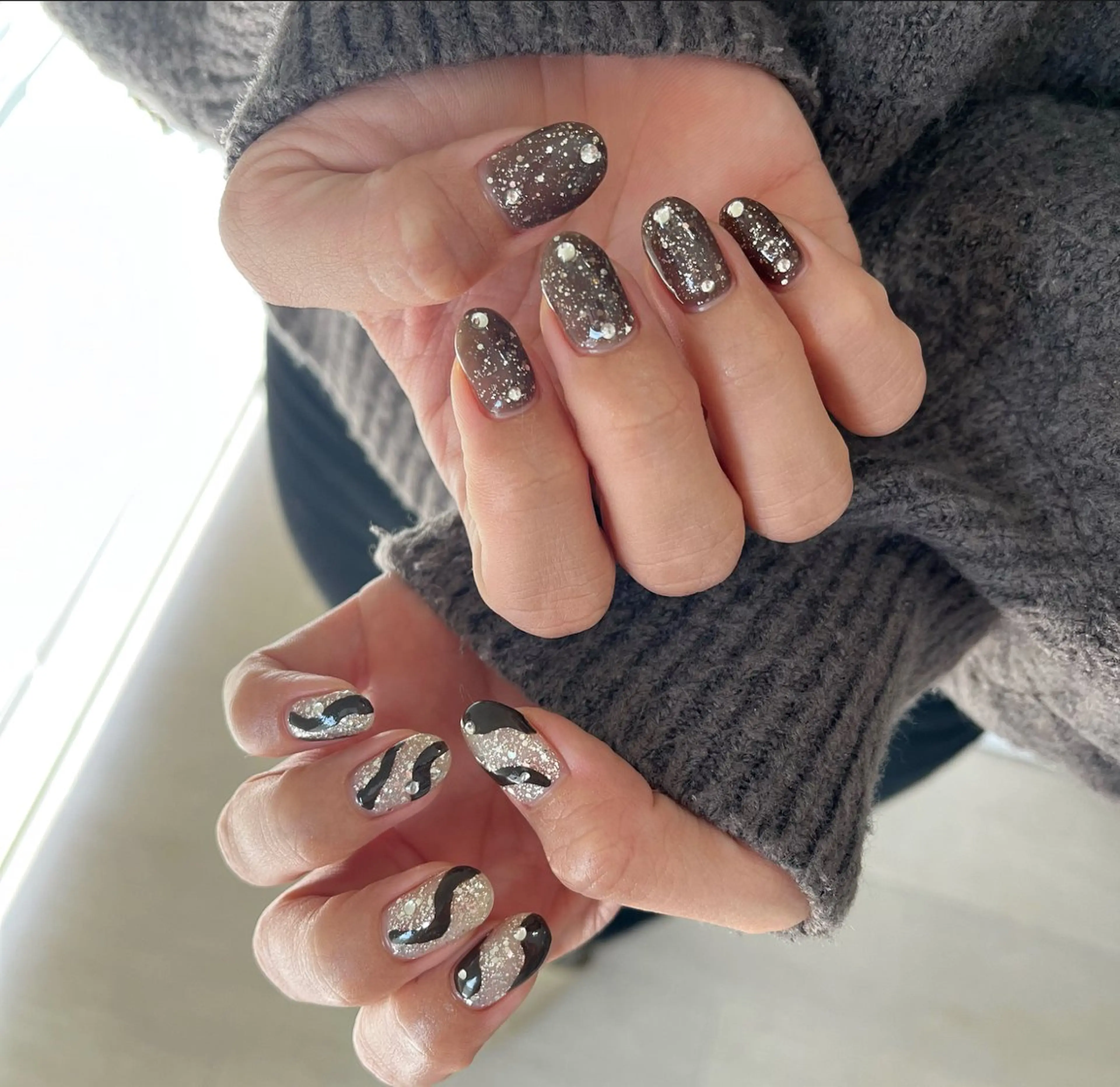 ネイル ラメ(グリッター) #Amin nail salonのネイルデザイン