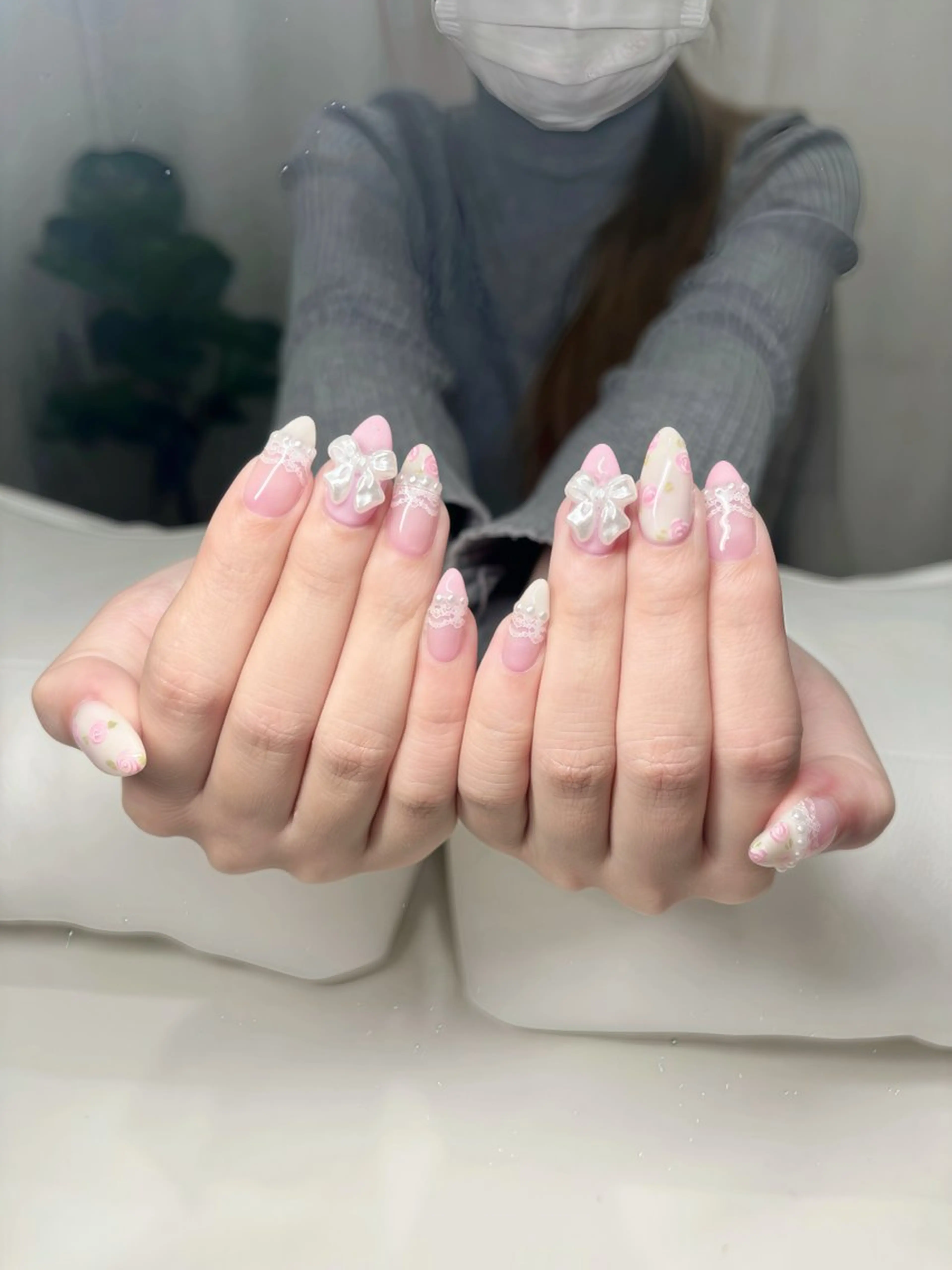 ネイル ハンドネイル ネイルサロン /しあわせたいむ🌱のネイルデザイン