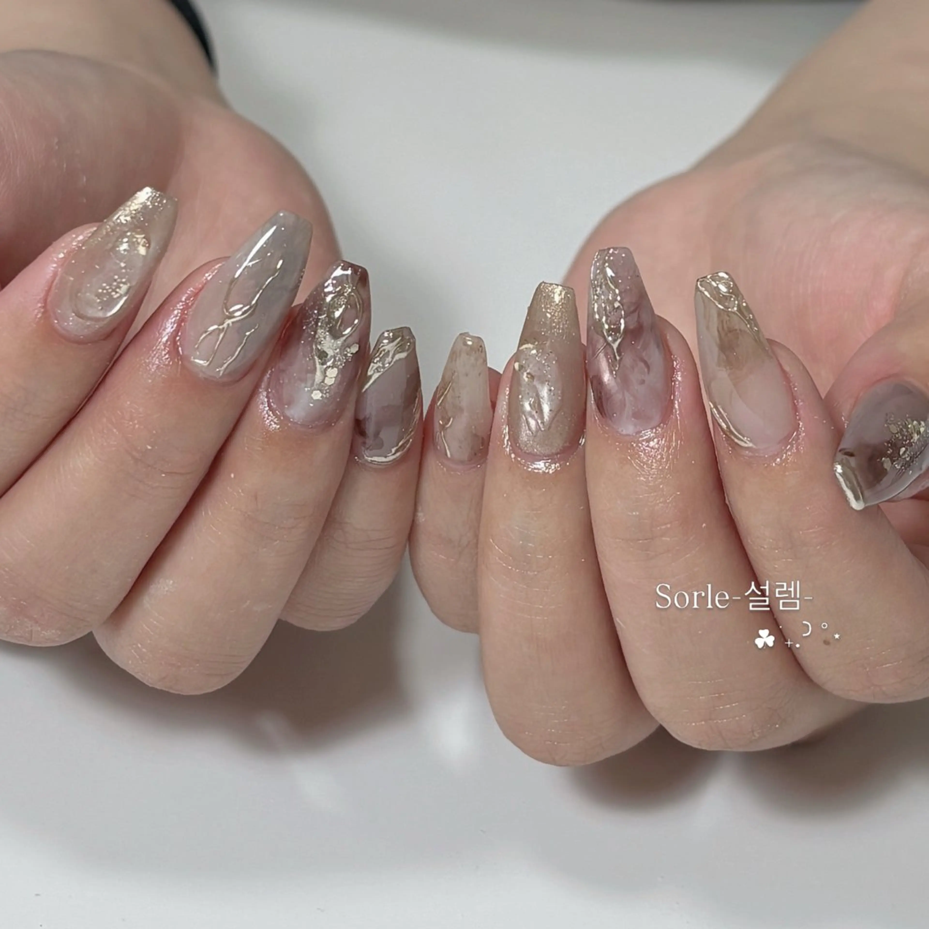 ネイル ハンドネイル Sorle-ｿﾙﾚ- ￤ななみのネイルデザイン