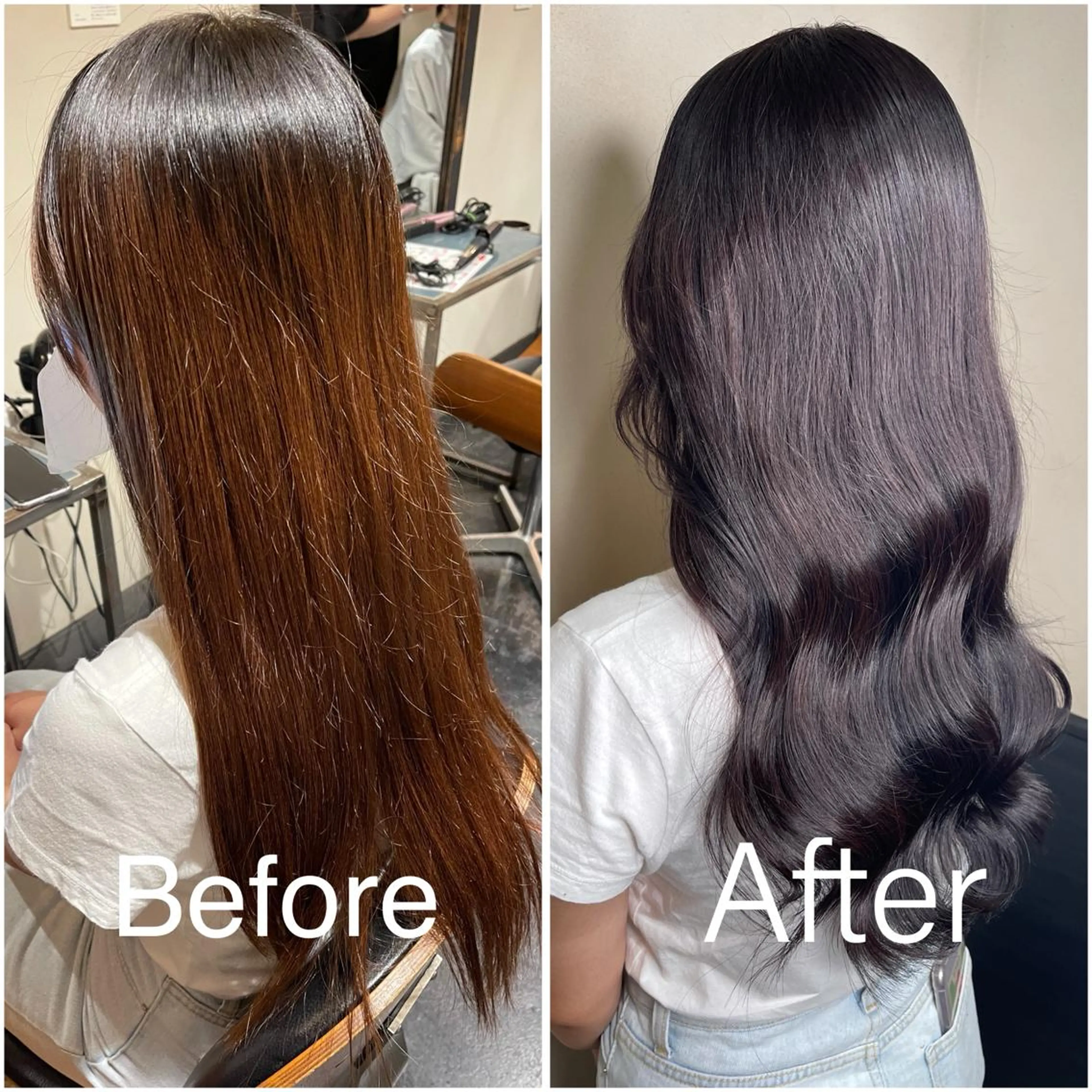 ロング カラー 泉 堅也のヘアスタイル