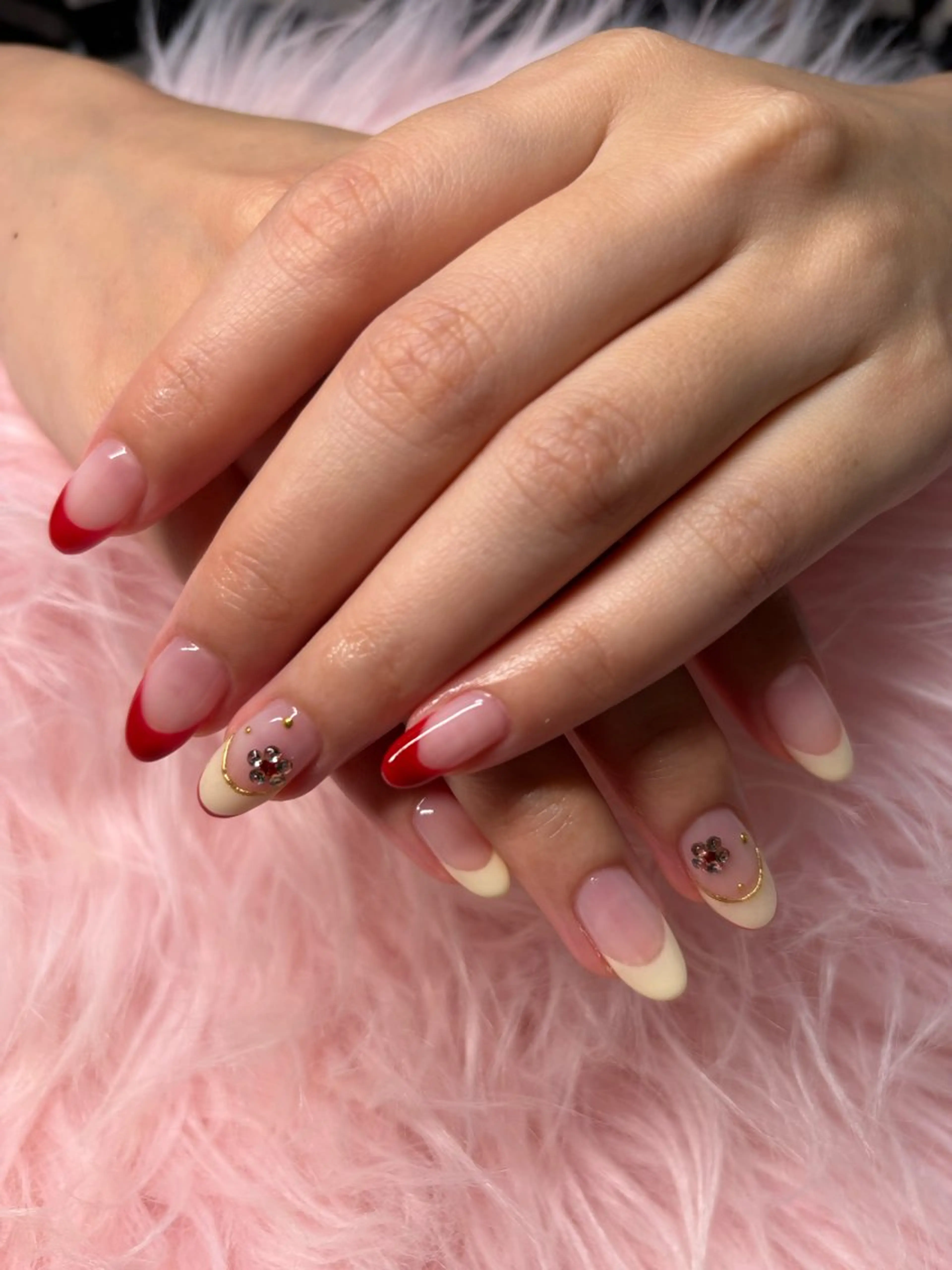 ネイル rukianail 新里のネイルデザイン