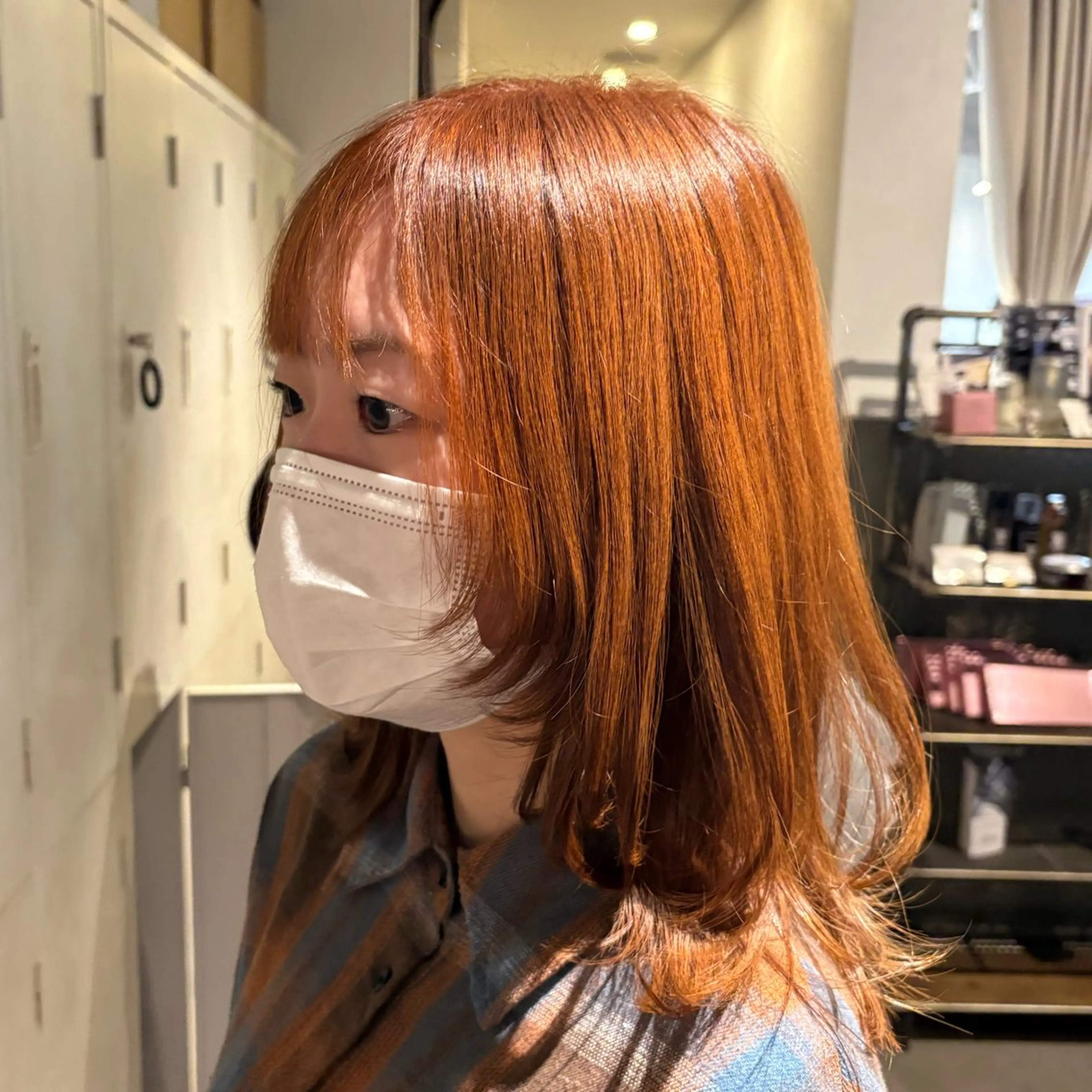 ミディアム カラー カット ヘアカラー 🌸艶カラー/似合わ せカット/サクラ🌸のヘアスタイル