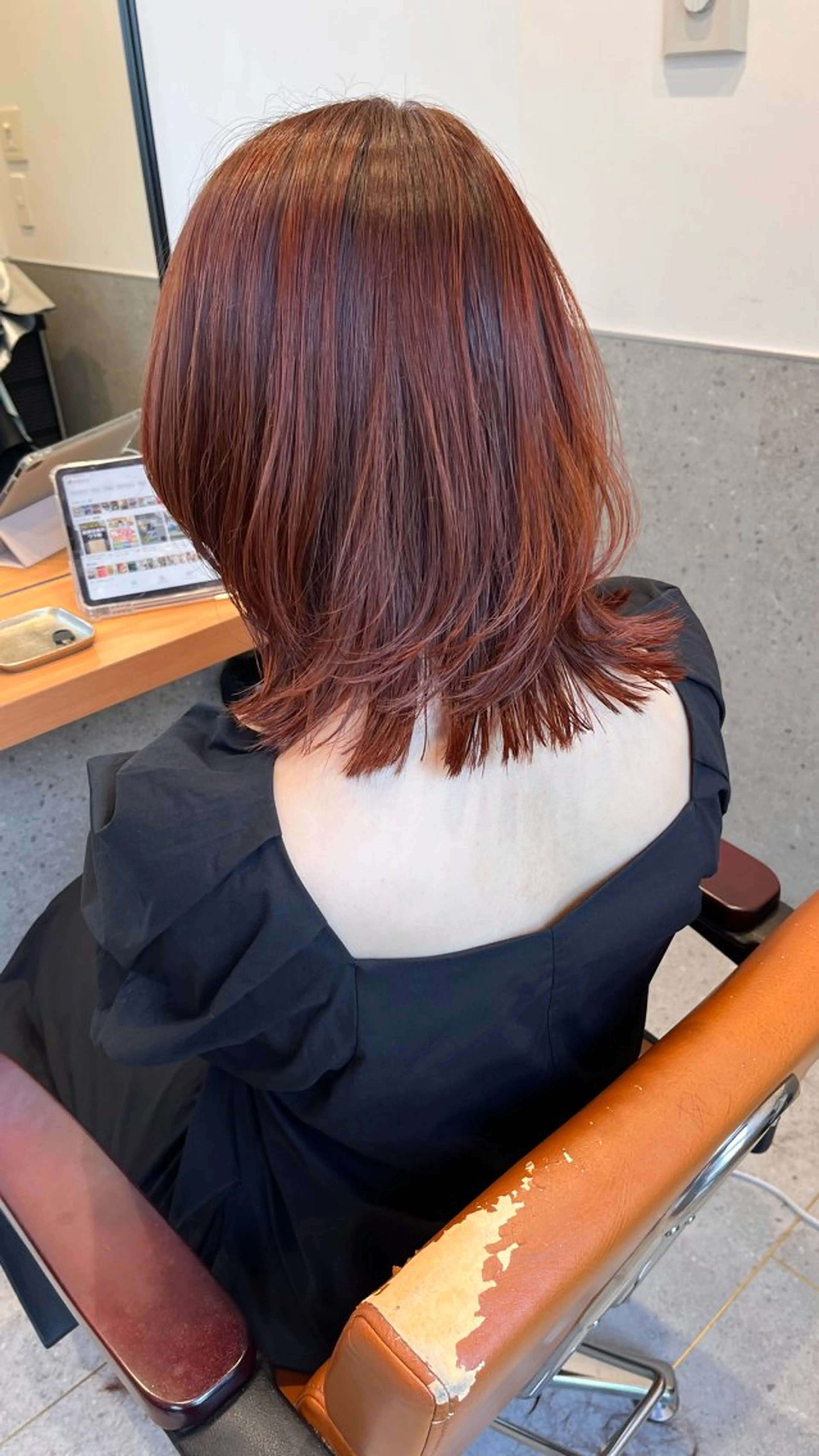 ミディアム カラー ヘアカラー classic 新横浜所属・大人girly🛋️ 🤍yukakoのヘアスタイル