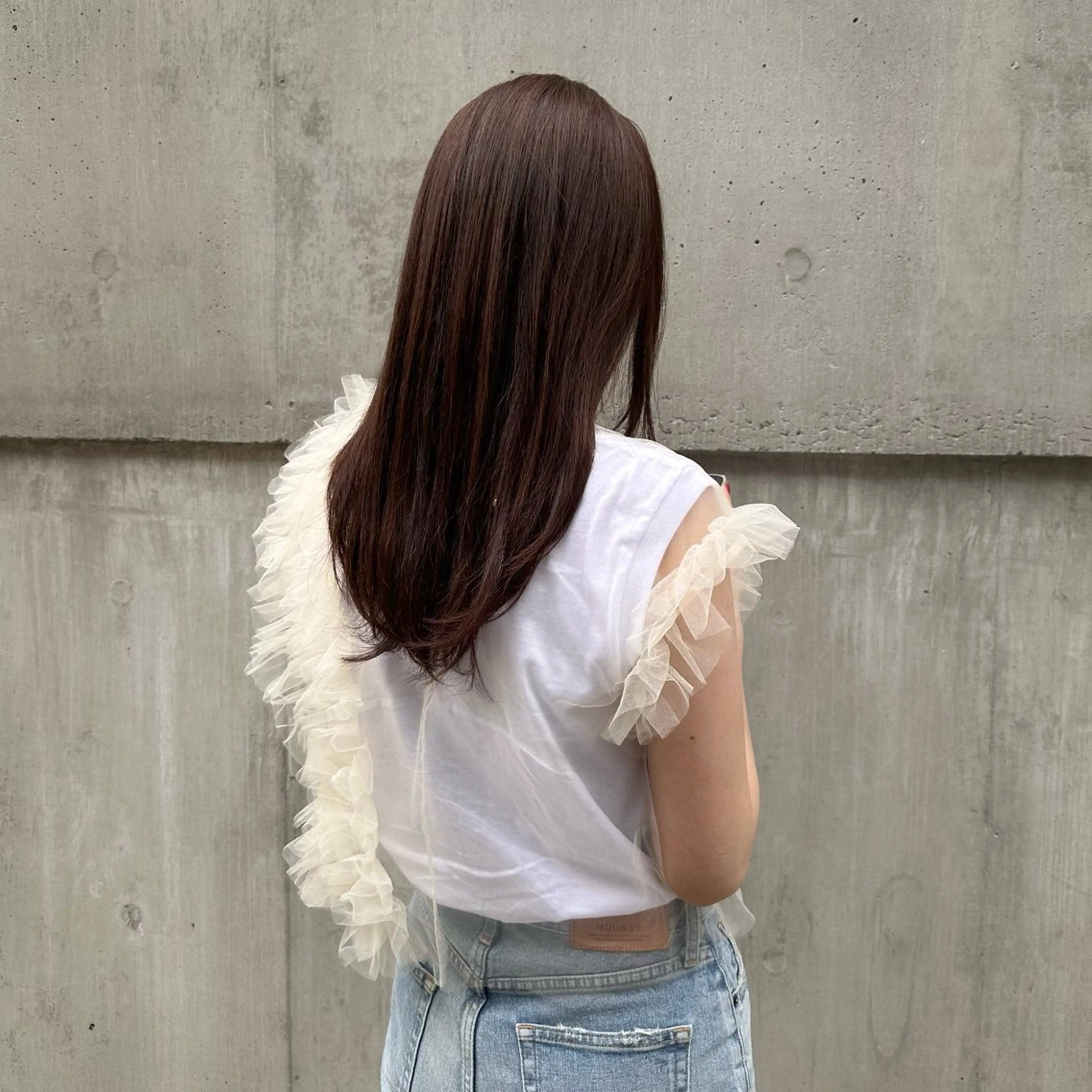 ロング カラー ヘアアレンジ ブラウンカラー 透明感カラー ヘアカラー 艶髪/ショートボブ /KYOYAのヘアスタイル