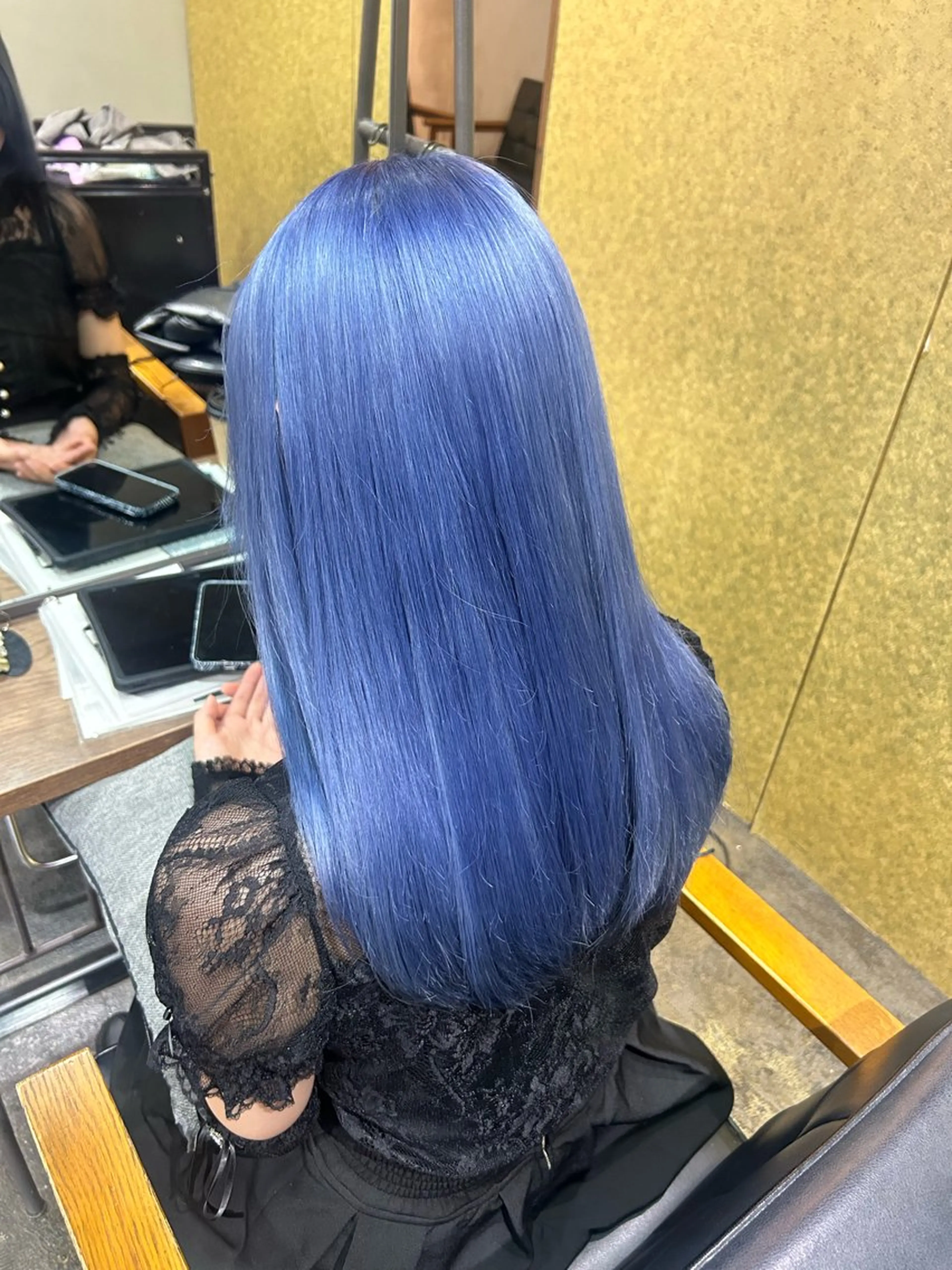 セミロング ヘアカラー トリートメント ハイトーン/ブリーチ 🧁soraのヘアスタイル