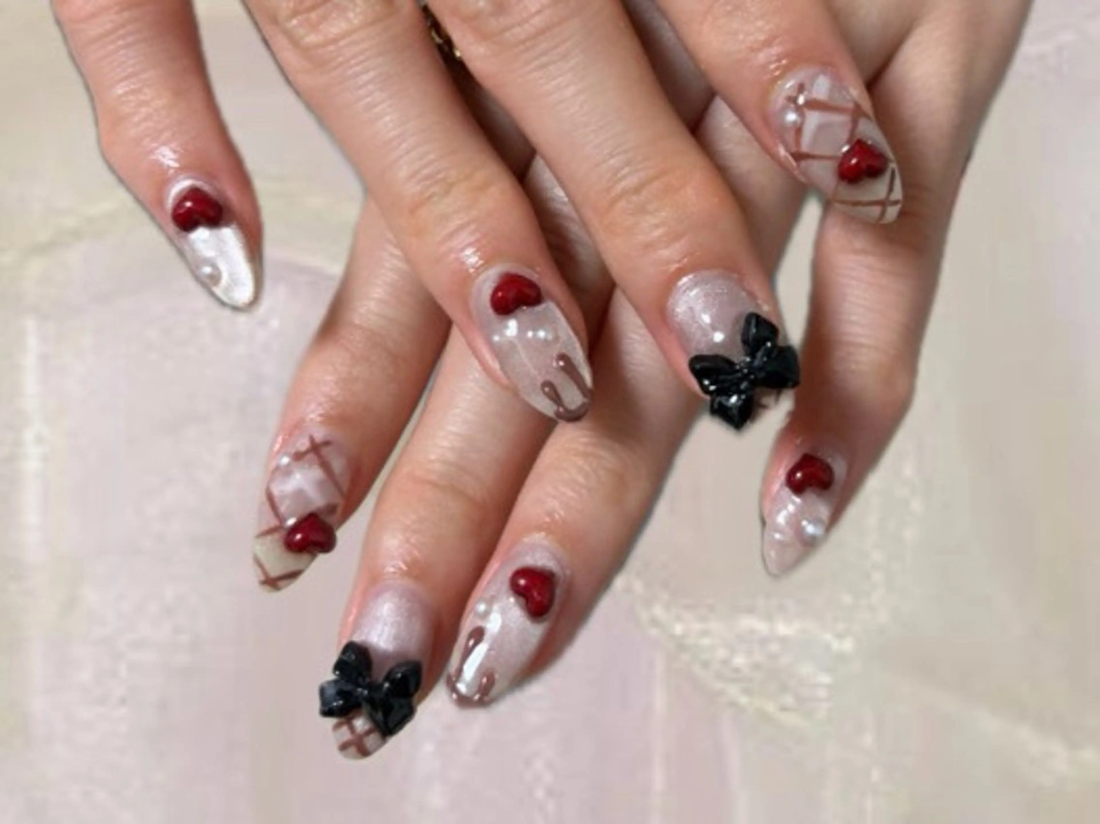 ネイル ハンドネイル AMATERAS 💅💖AKINAのネイルデザイン