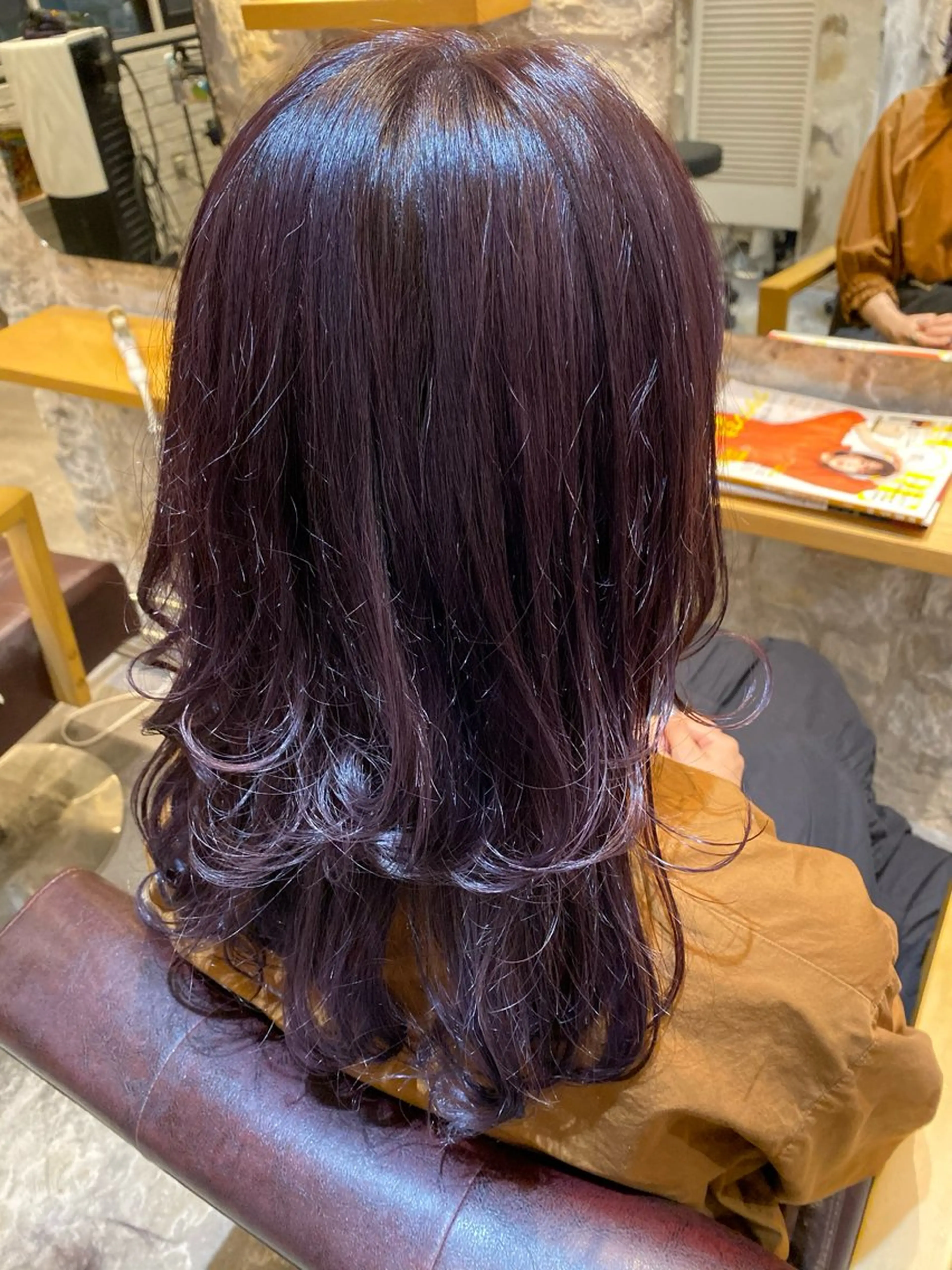 ロング カラー 塚本 昂のヘアスタイル