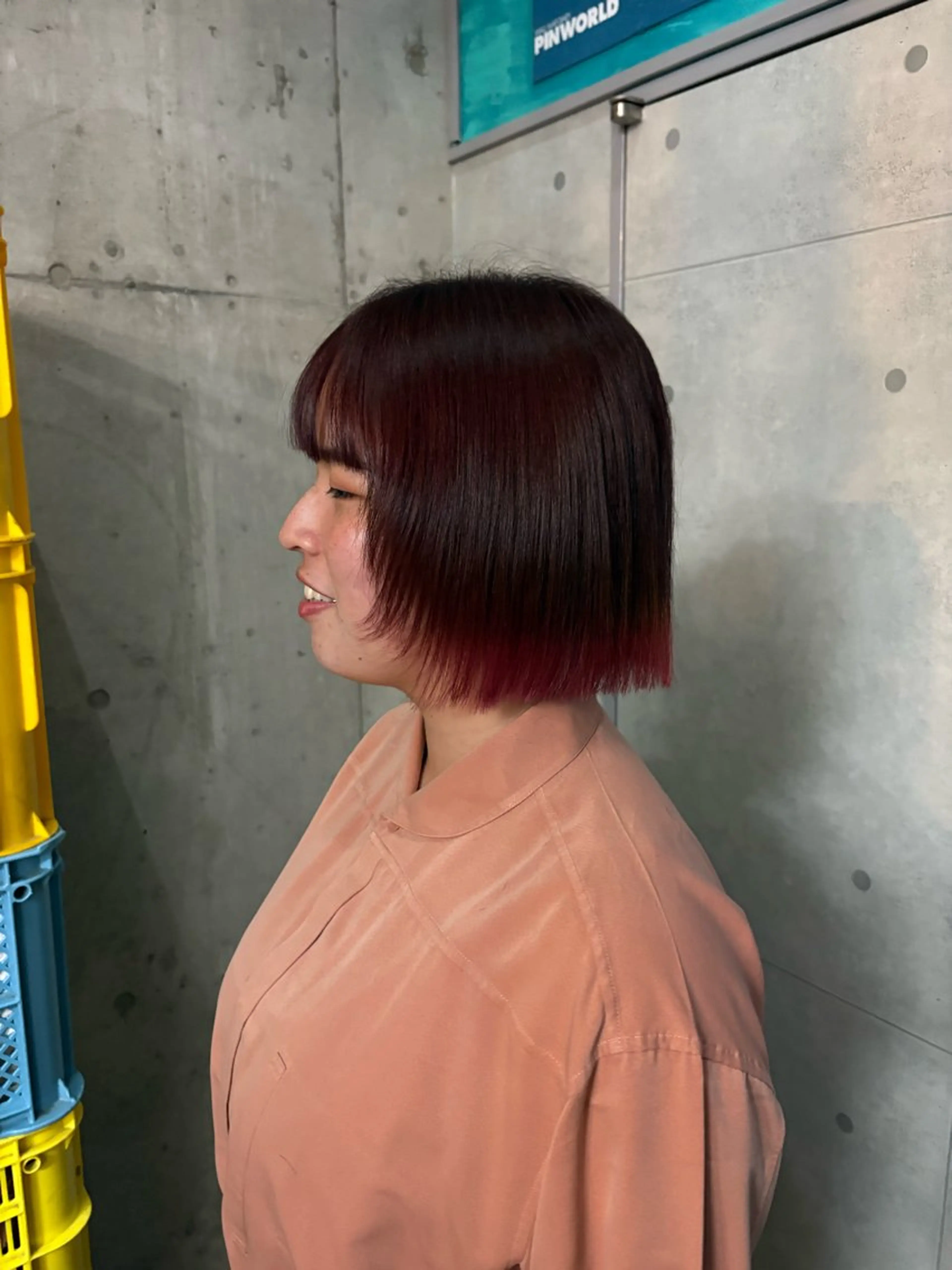 ショート カラー ヘアカラー 加藤志保 🎗️🫧モデル募集のヘアスタイル