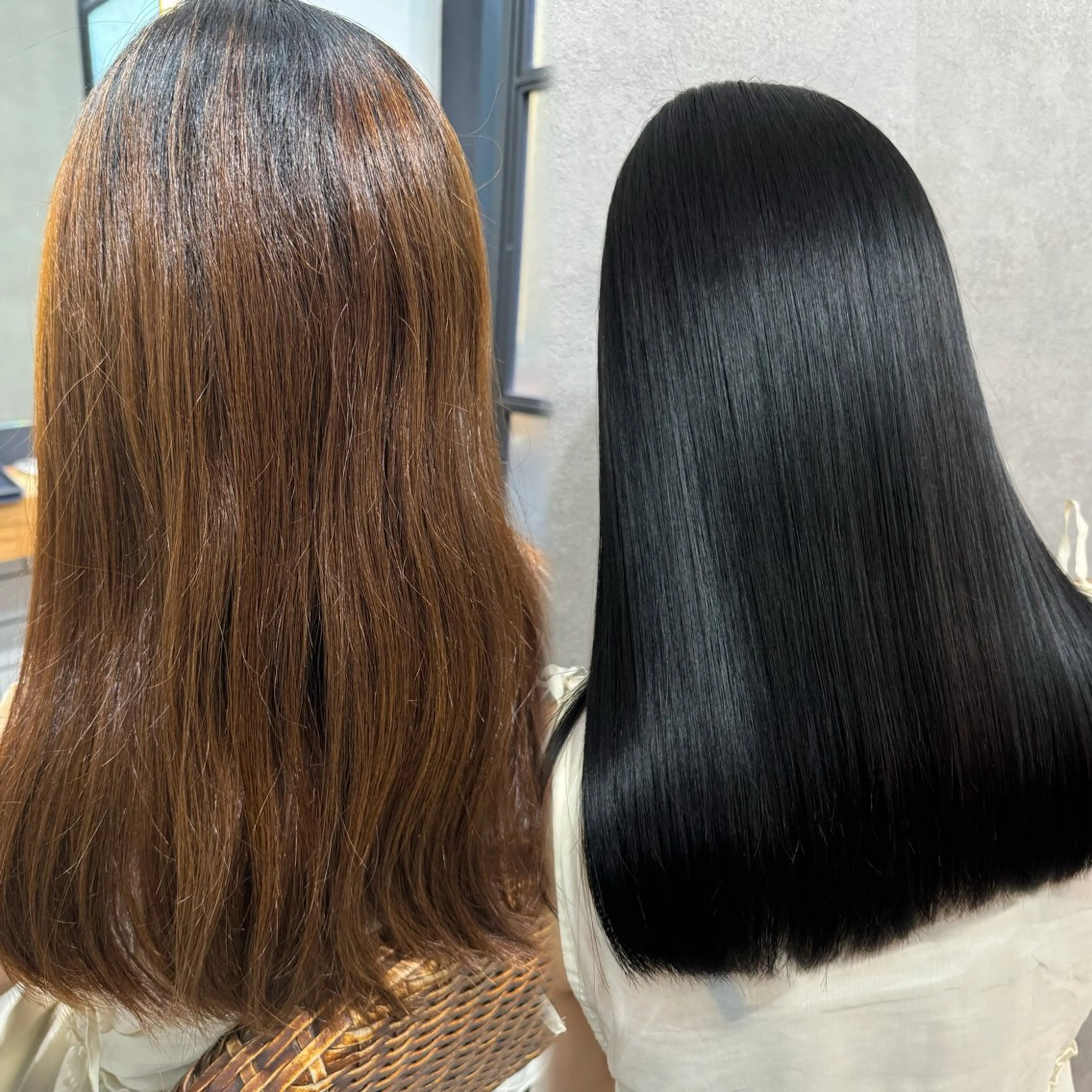 セミロング カラー ［パサつき改善］＊ 髪質改善ケアサロン＊のヘアスタイル