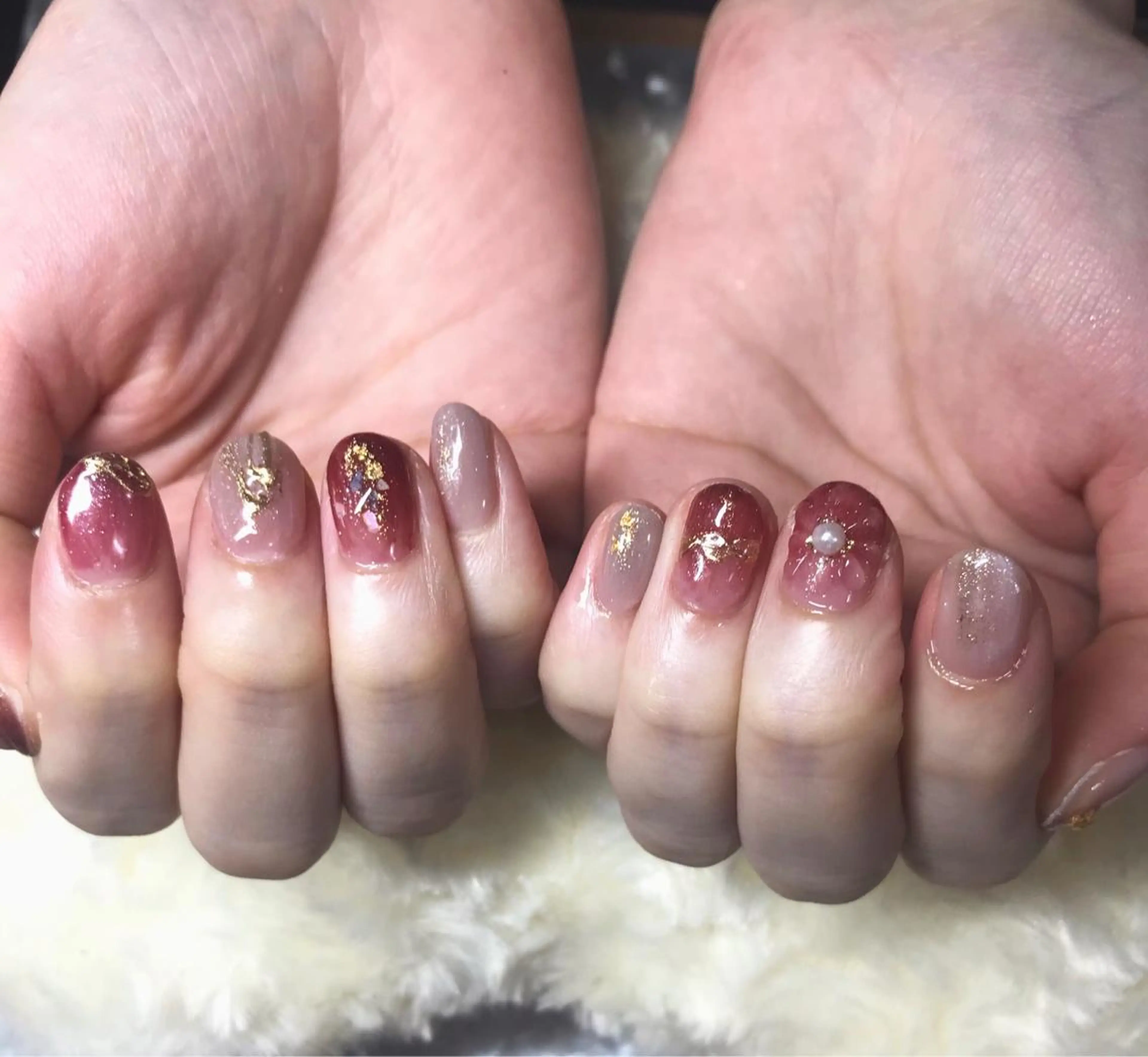 ネイル ぷっくりネイル yu kaのネイルデザイン