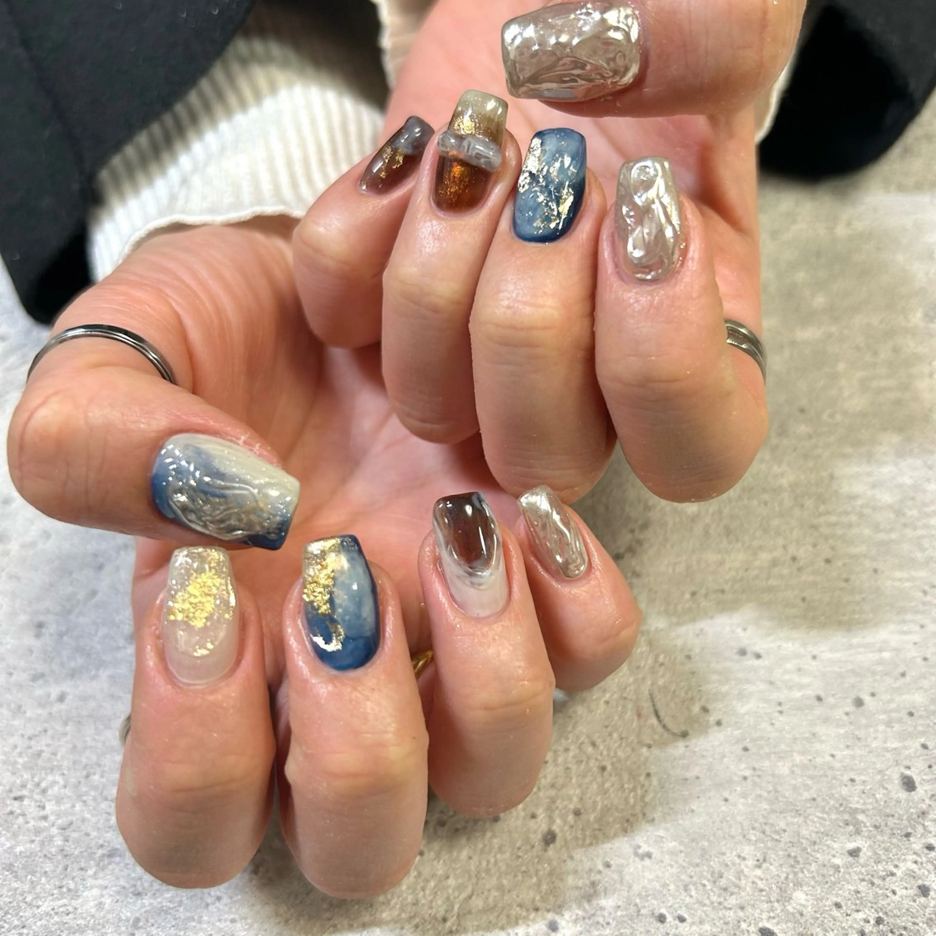 ネイル ハンドネイル ハンドケア 今福鶴見ネイル 8(ｴｲﾄ)のネイルデザイン