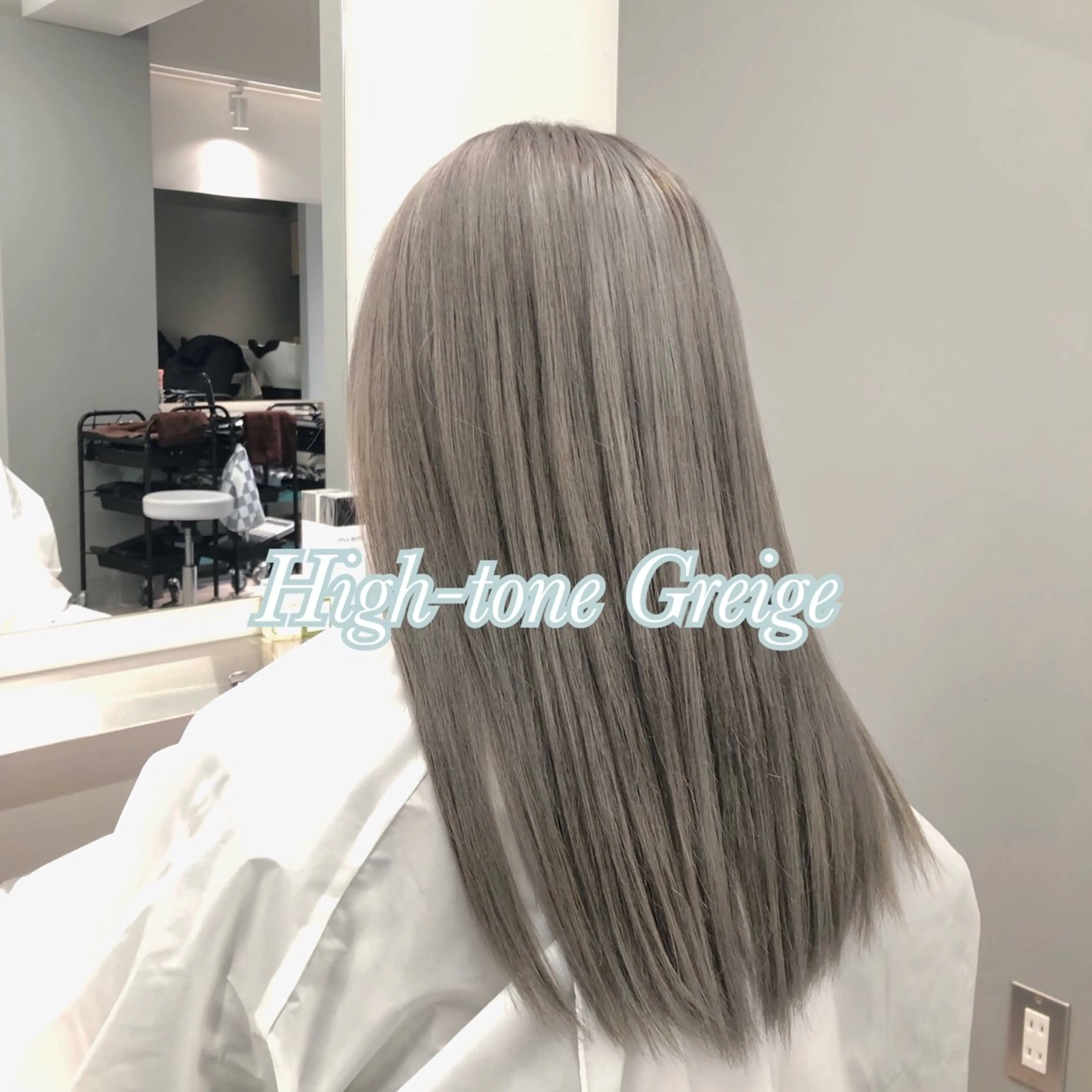 ロング カラー ヘアカラー 矢島颯哉/ハイトーン ブリーチカラー💎のヘアスタイル