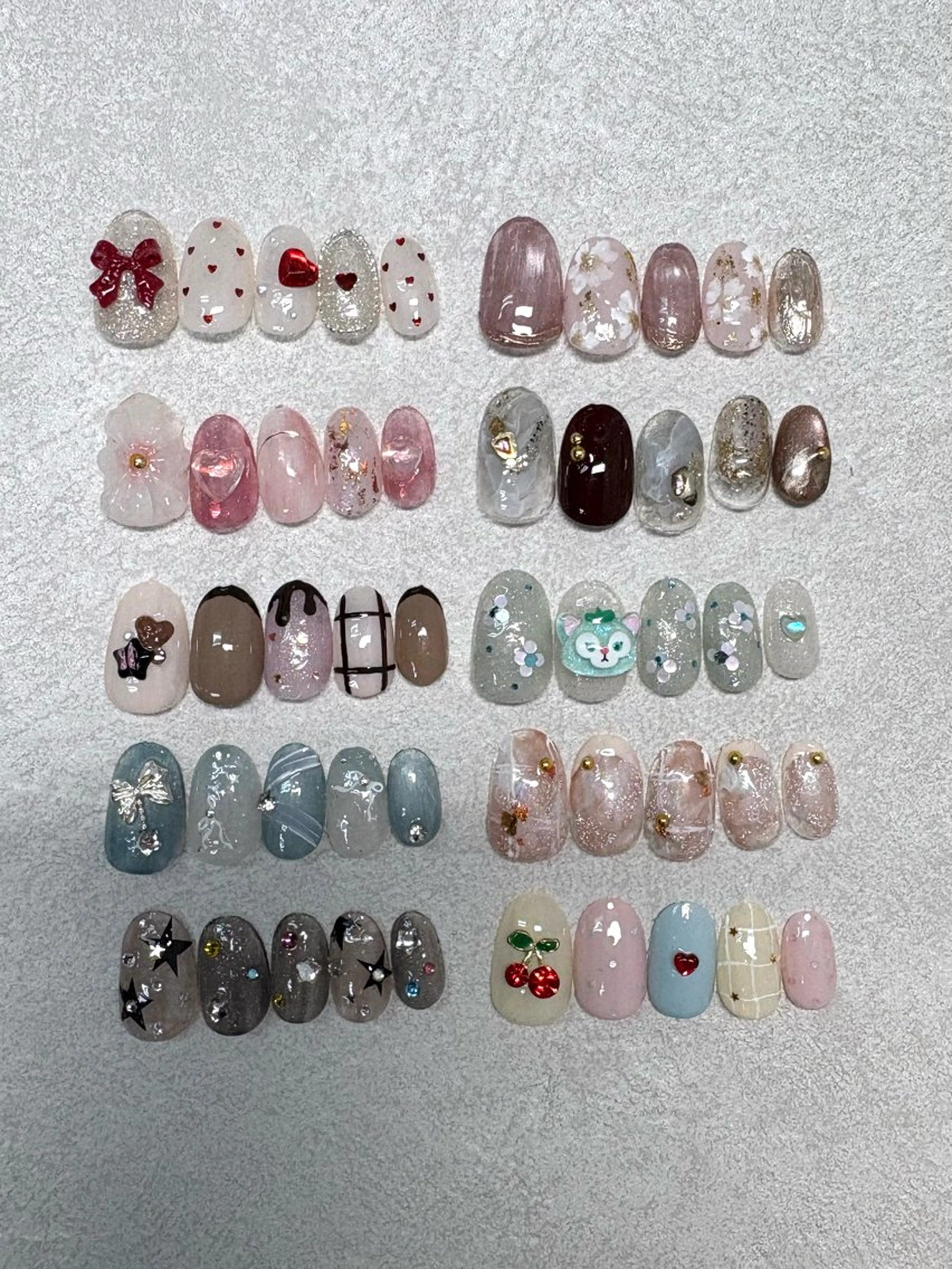 ネイル フラワーネイル グラデーション 春ネイル ハンドネイル フットネイル 中家 亜紗子のネイルデザイン