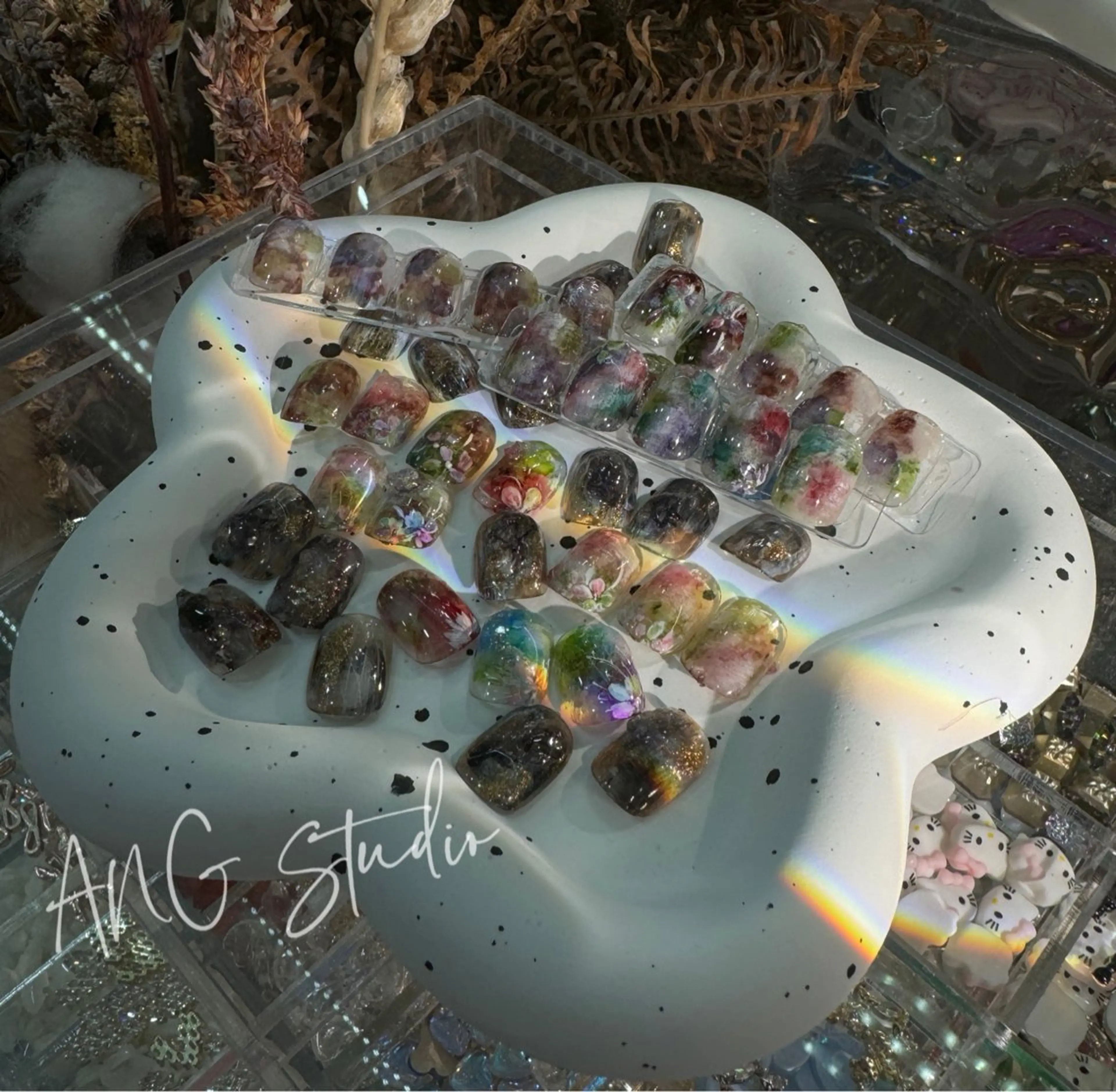 ネイル ハンドネイル ハンドケア ANG Studioのネイルデザイン