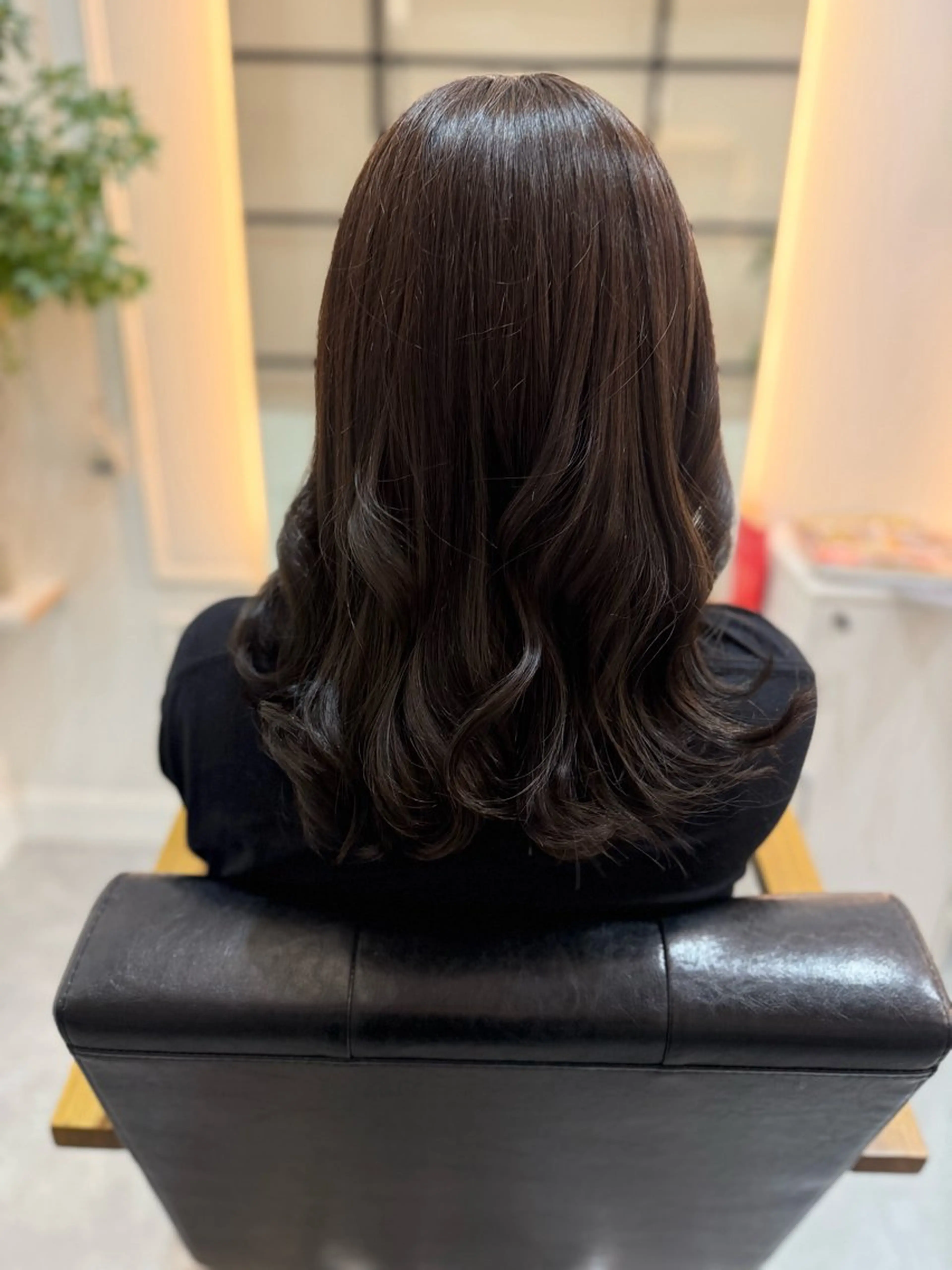 ミディアム ヘアカラー Queens Yukikoのヘアスタイル