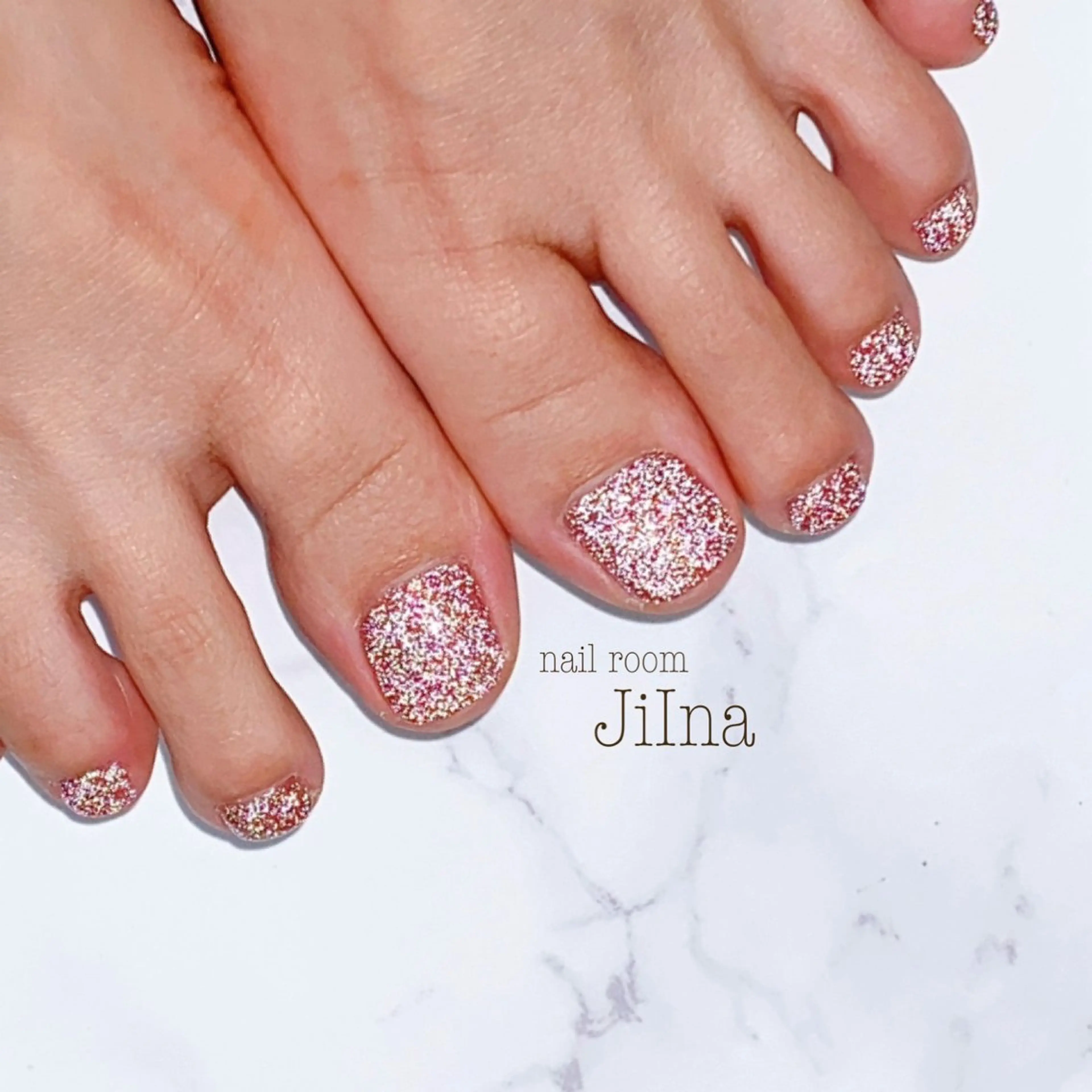 ネイル フラッシュネイル ワンカラーネイル JiIna nailのネイルデザイン